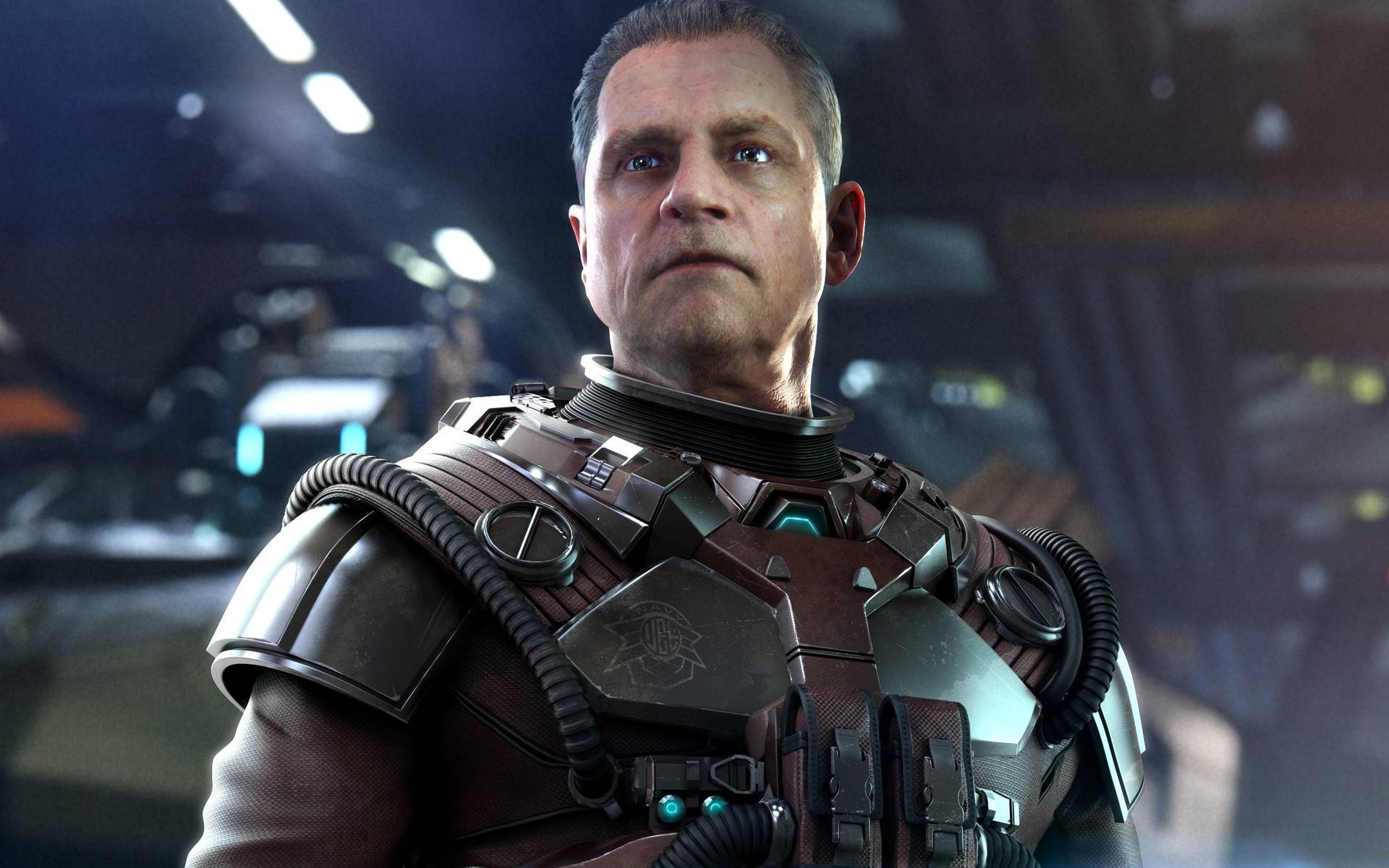 Soldier in Sci-Fi Armor from Star Citizen HD Wallpaper