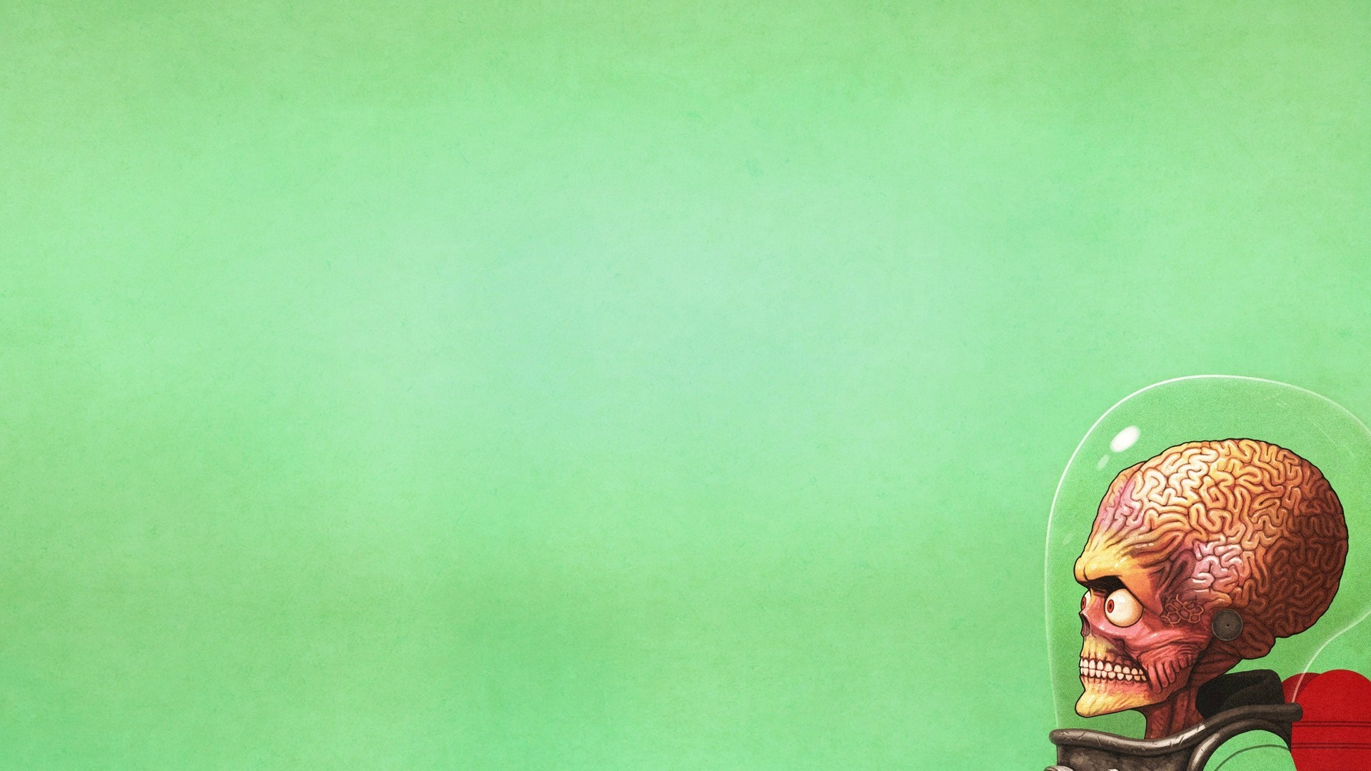Martian from Mars Attacks HD Wallpaper