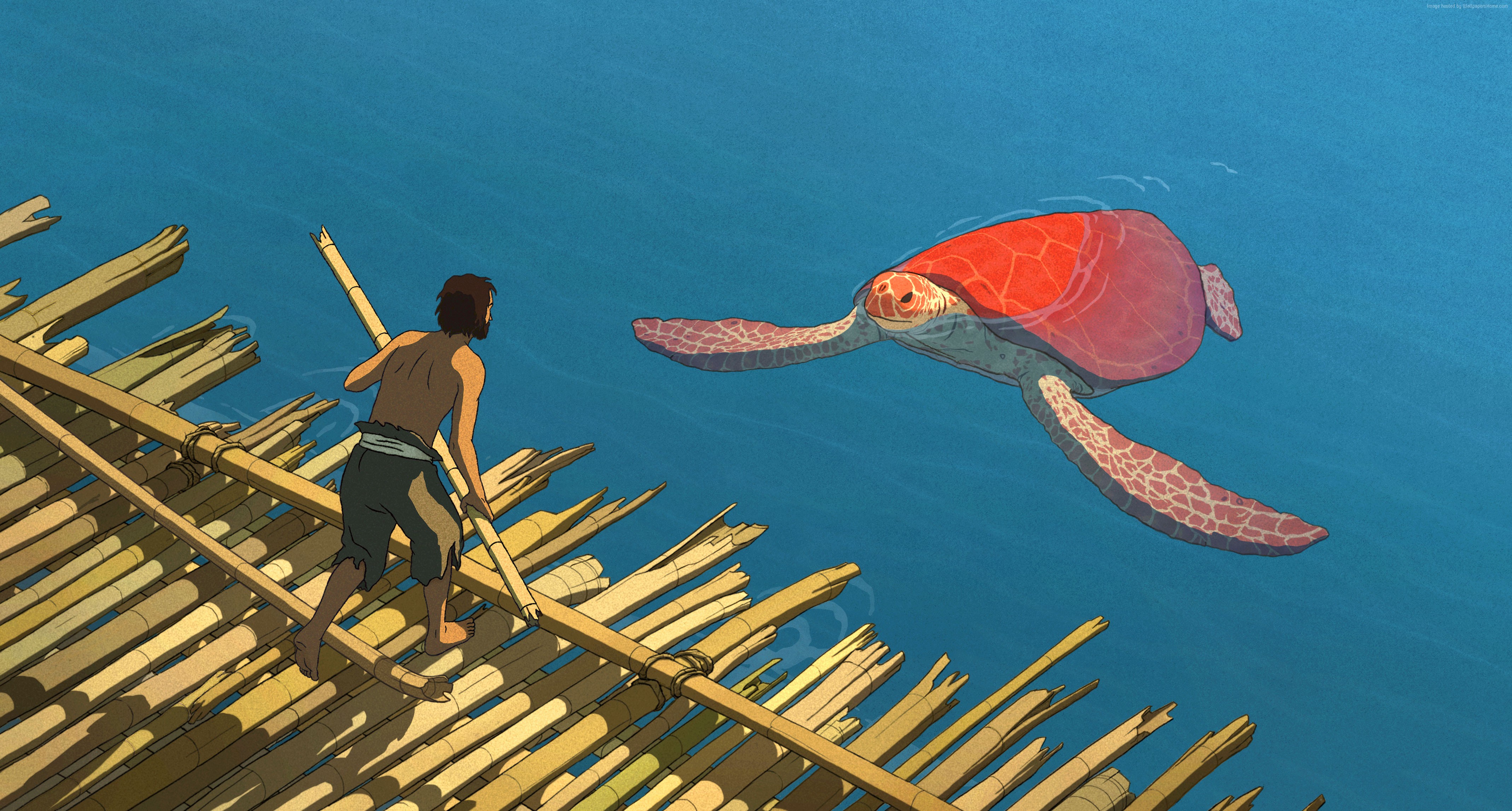 The Red Turtle HD Wallpaper