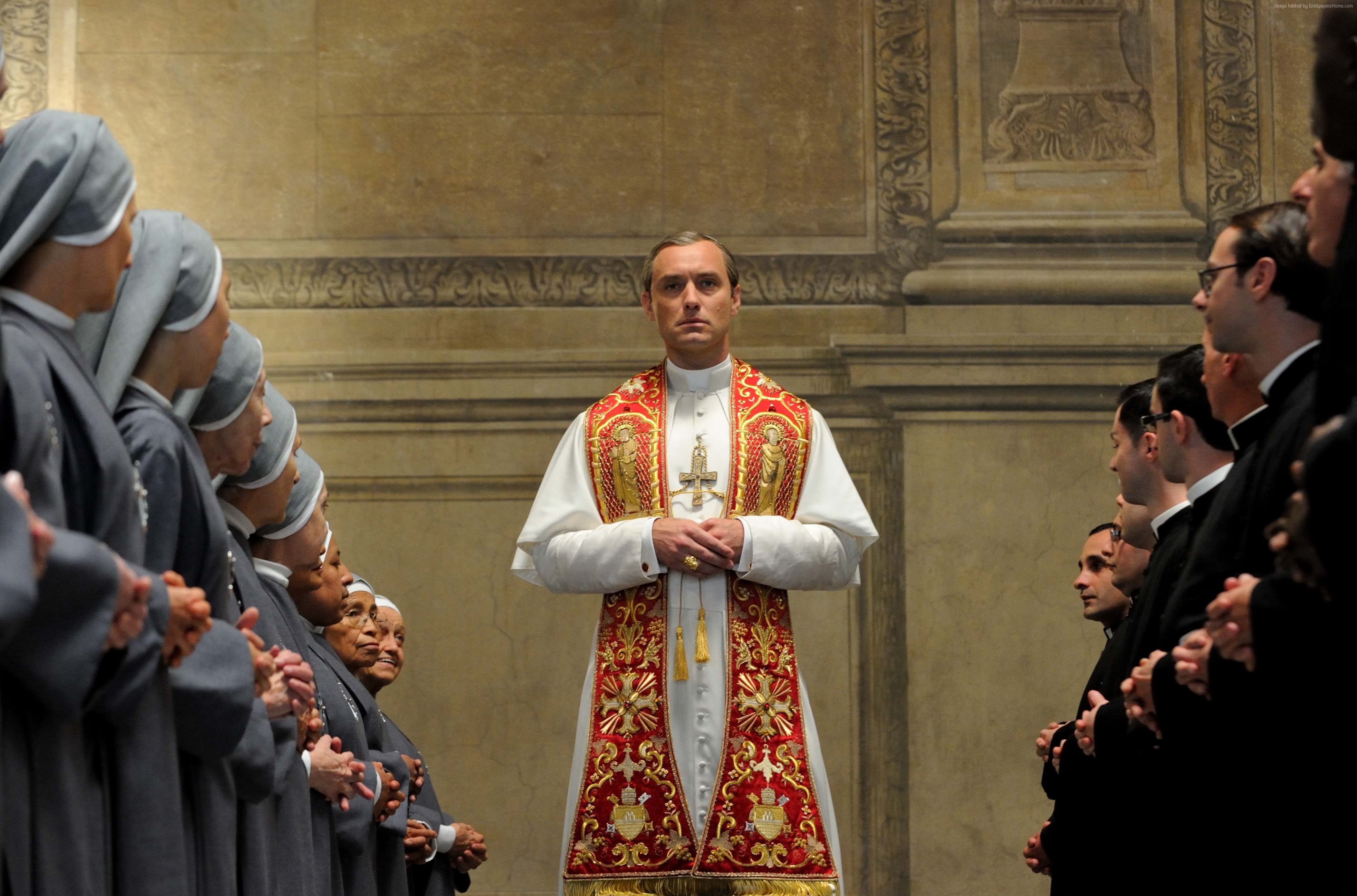 Pope Pius XIII from The Young Pope HD Wallpaper
