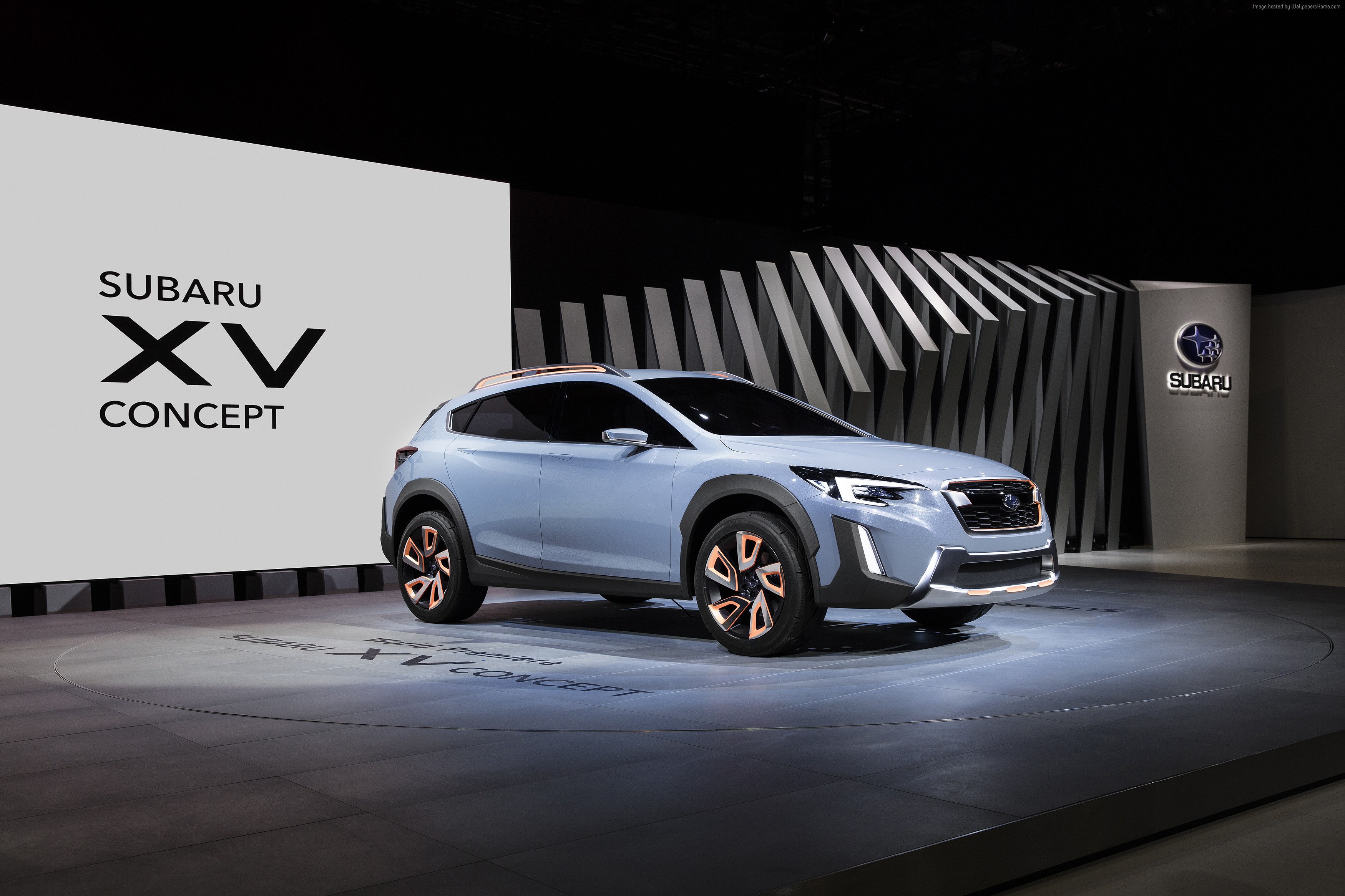 Subaru XV Concept car at Geneva Motor Show HD Wallpaper