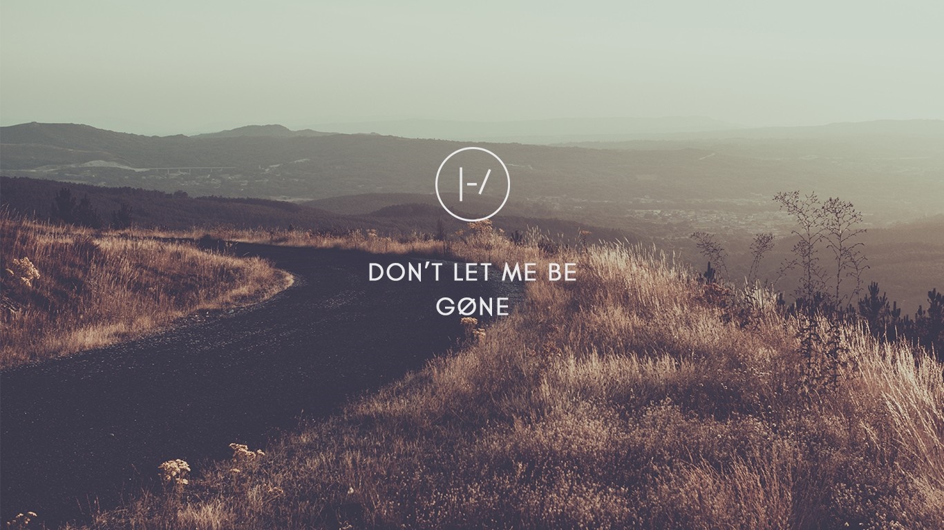 Twenty One Pilots Don't Let Me Be Gone Logo HD Wallpaper