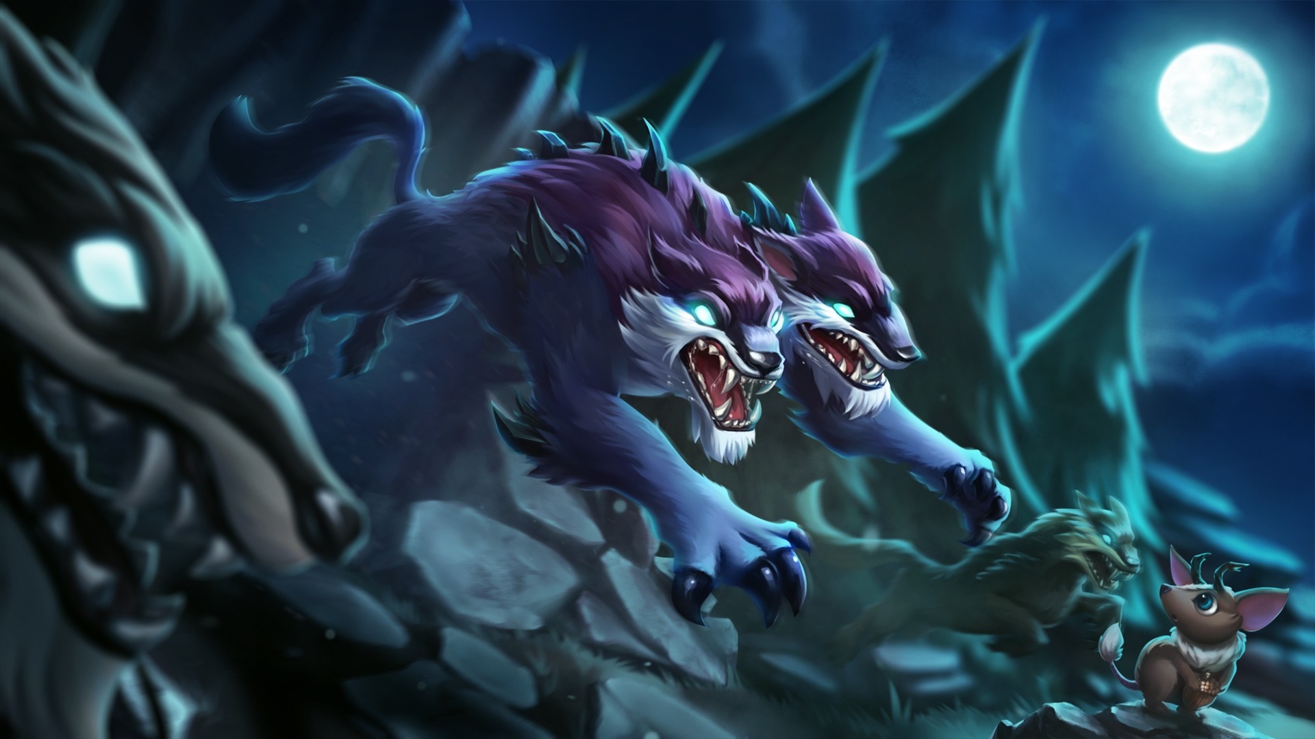 Kindred from League of Legends HD Wallpaper