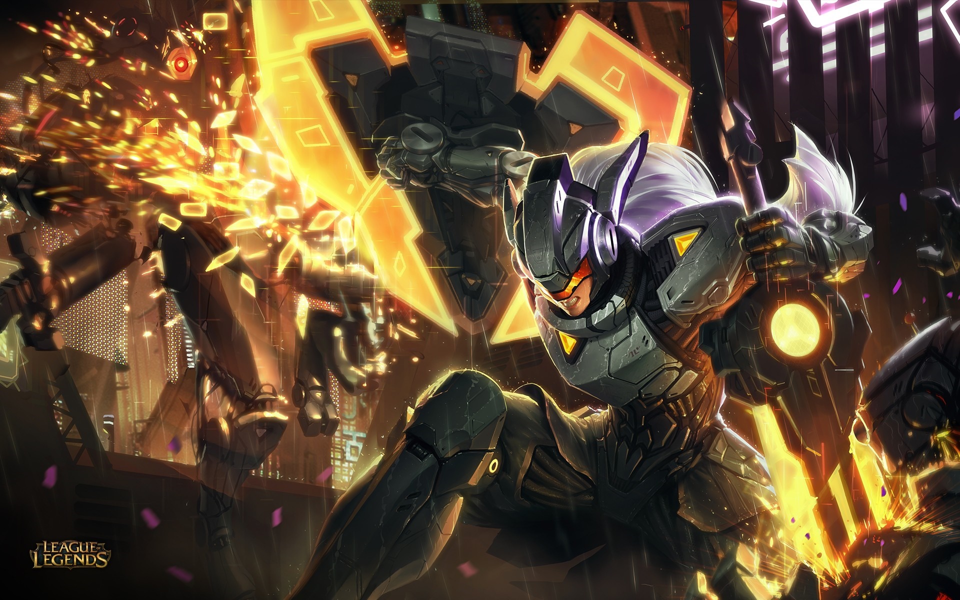 PROJECT: Vayne from League of Legends HD Wallpaper