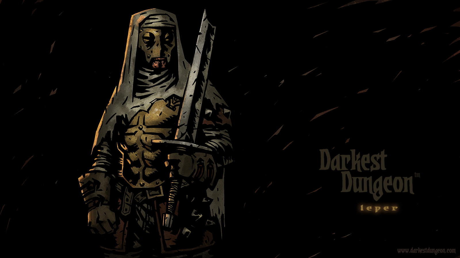 The Leper from Darkest Dungeon HD Wallpaper