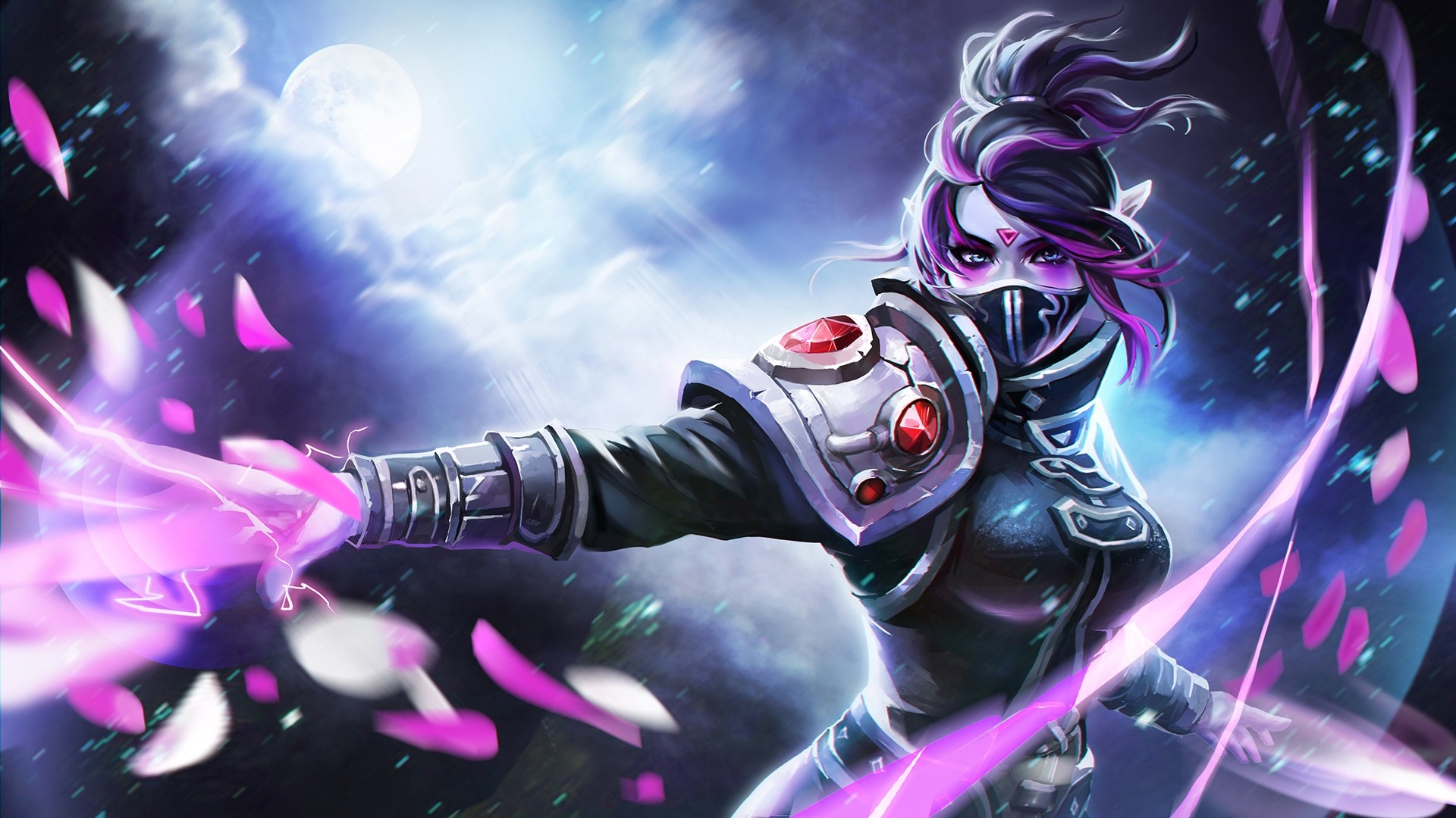 Templar Assassin from Dota 2 HD Wallpaper