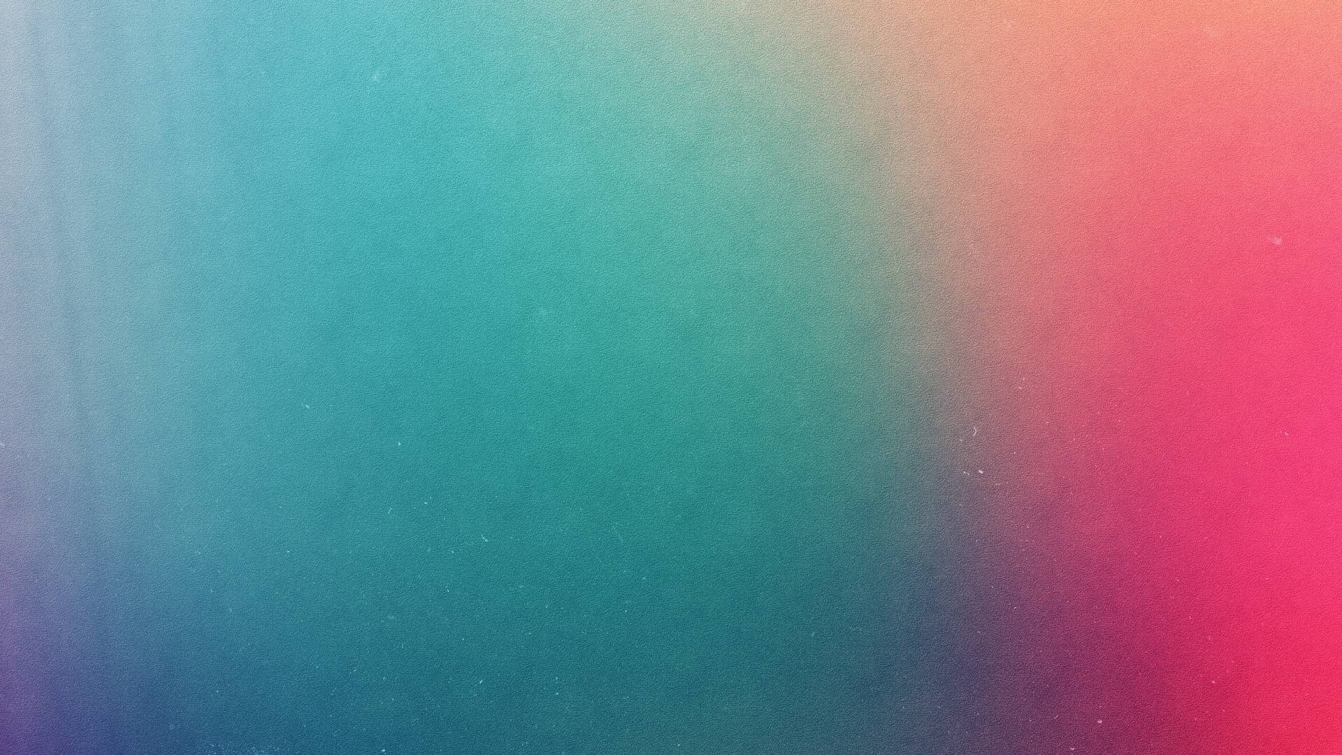 Abstract gradient of teal, pink, and purple with subtle texture HD Wallpaper