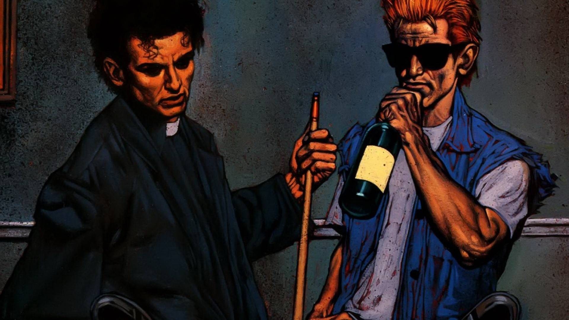 Jesse Custer and Cassidy from Preacher HD Wallpaper