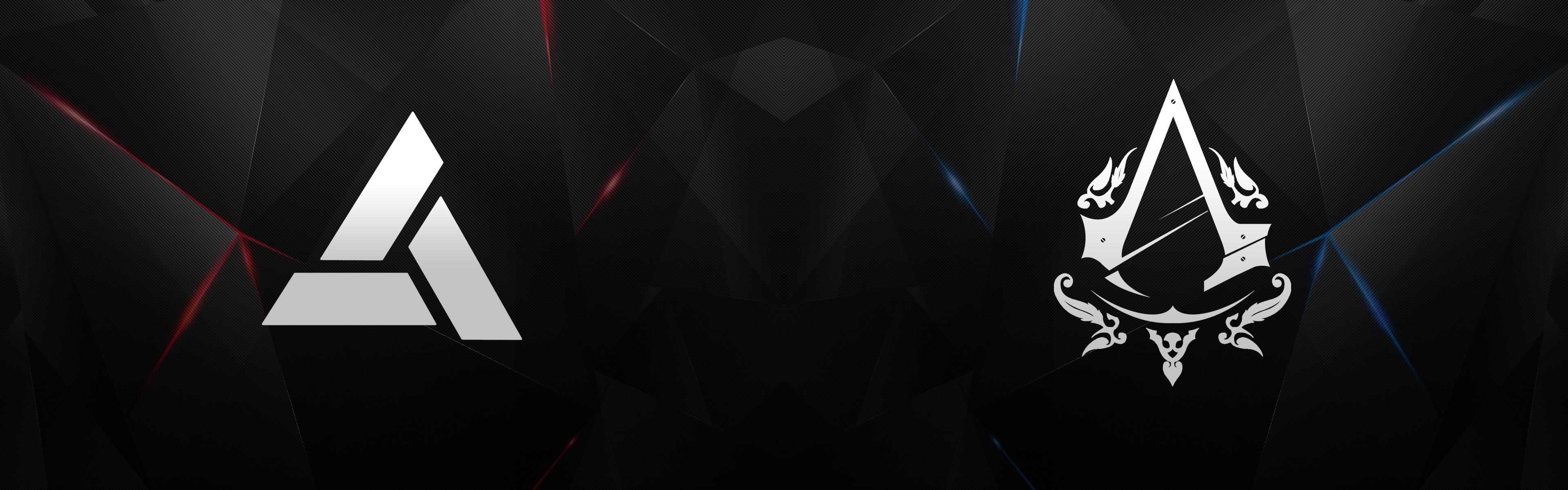 Assassin's Creed logo and abstract symbol HD Wallpaper