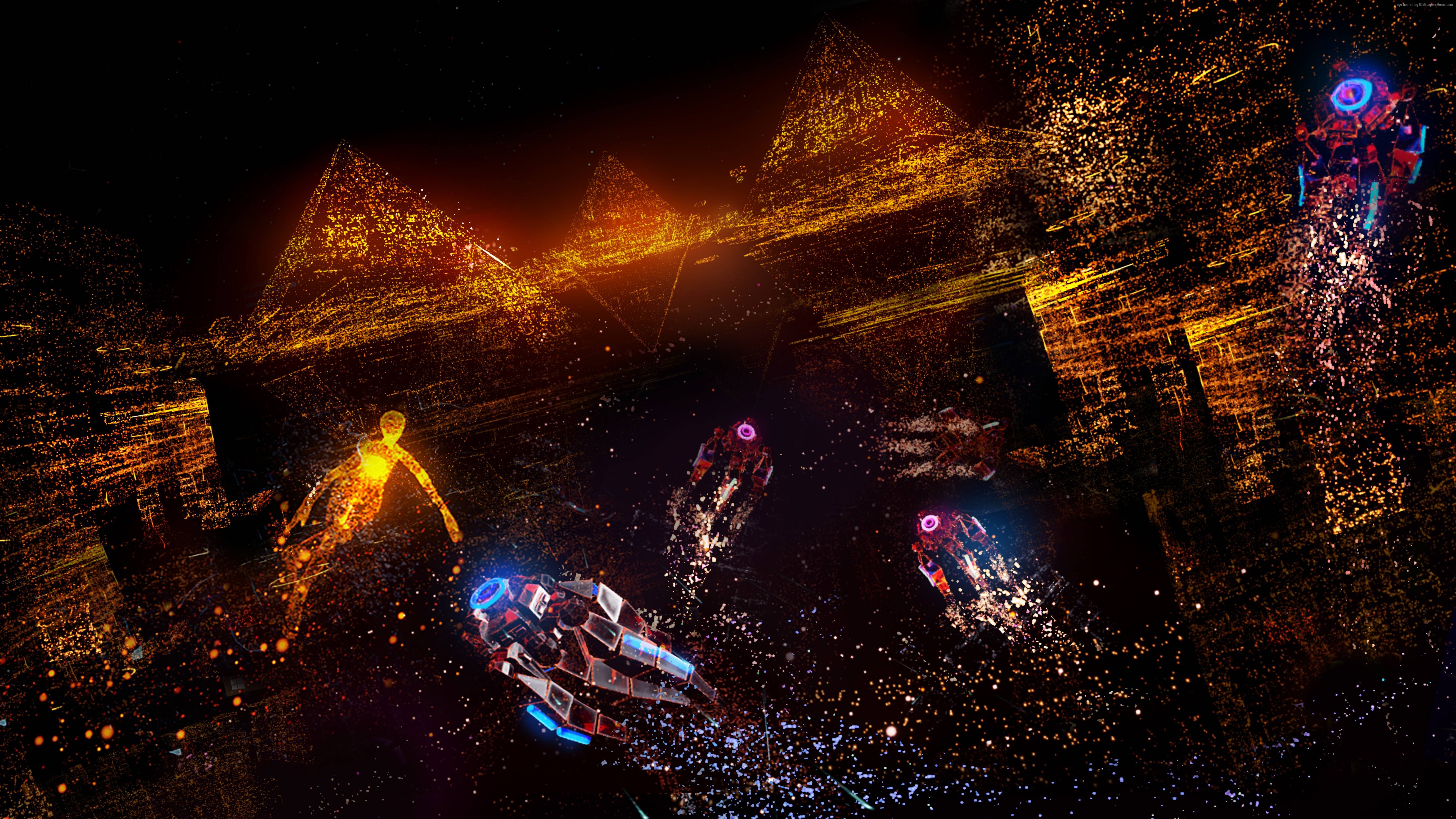 Rez Infinite: Area X PS4 VR HD Wallpaper