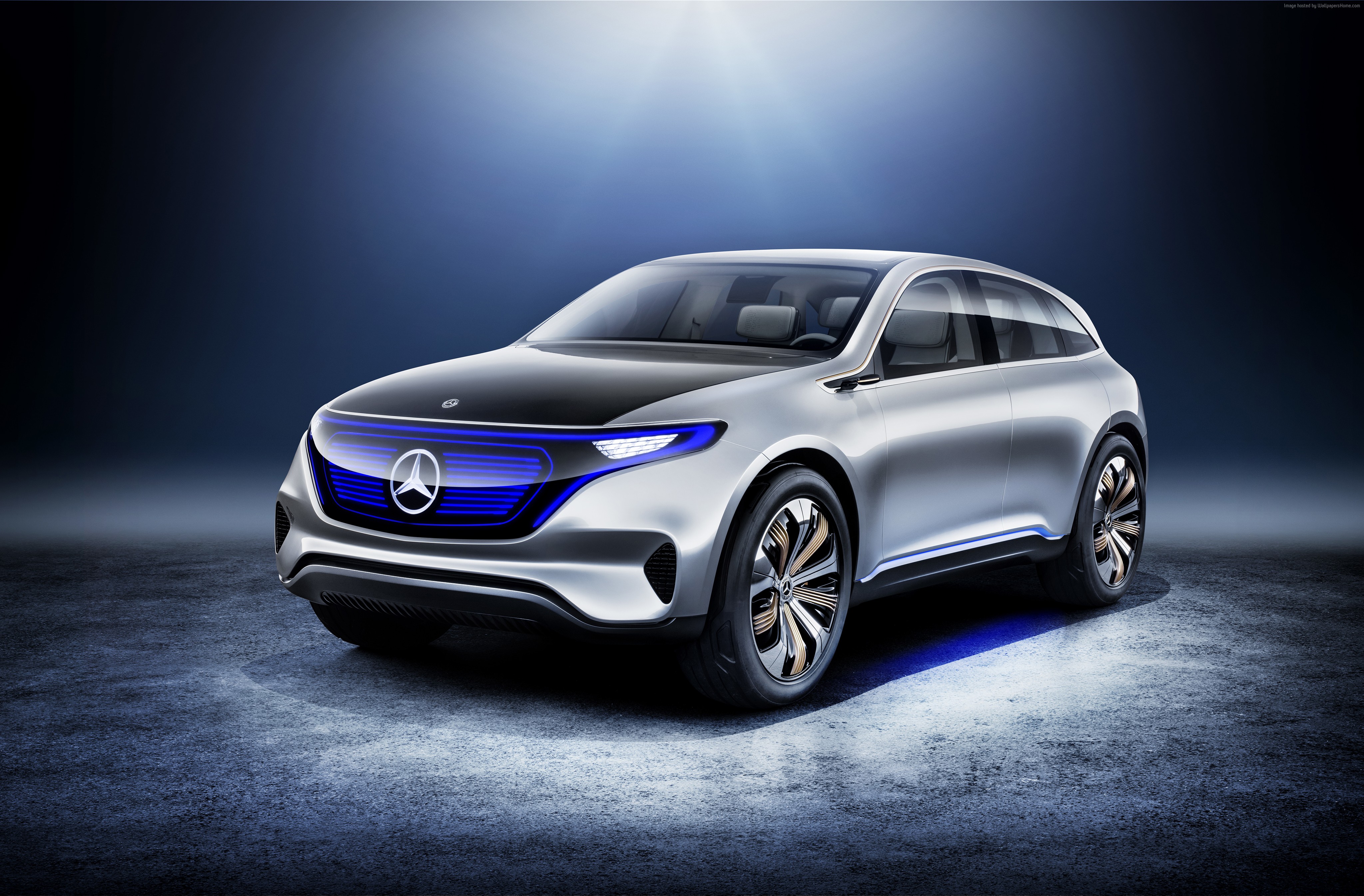 Mercedes Generation EQ concept car HD Wallpaper