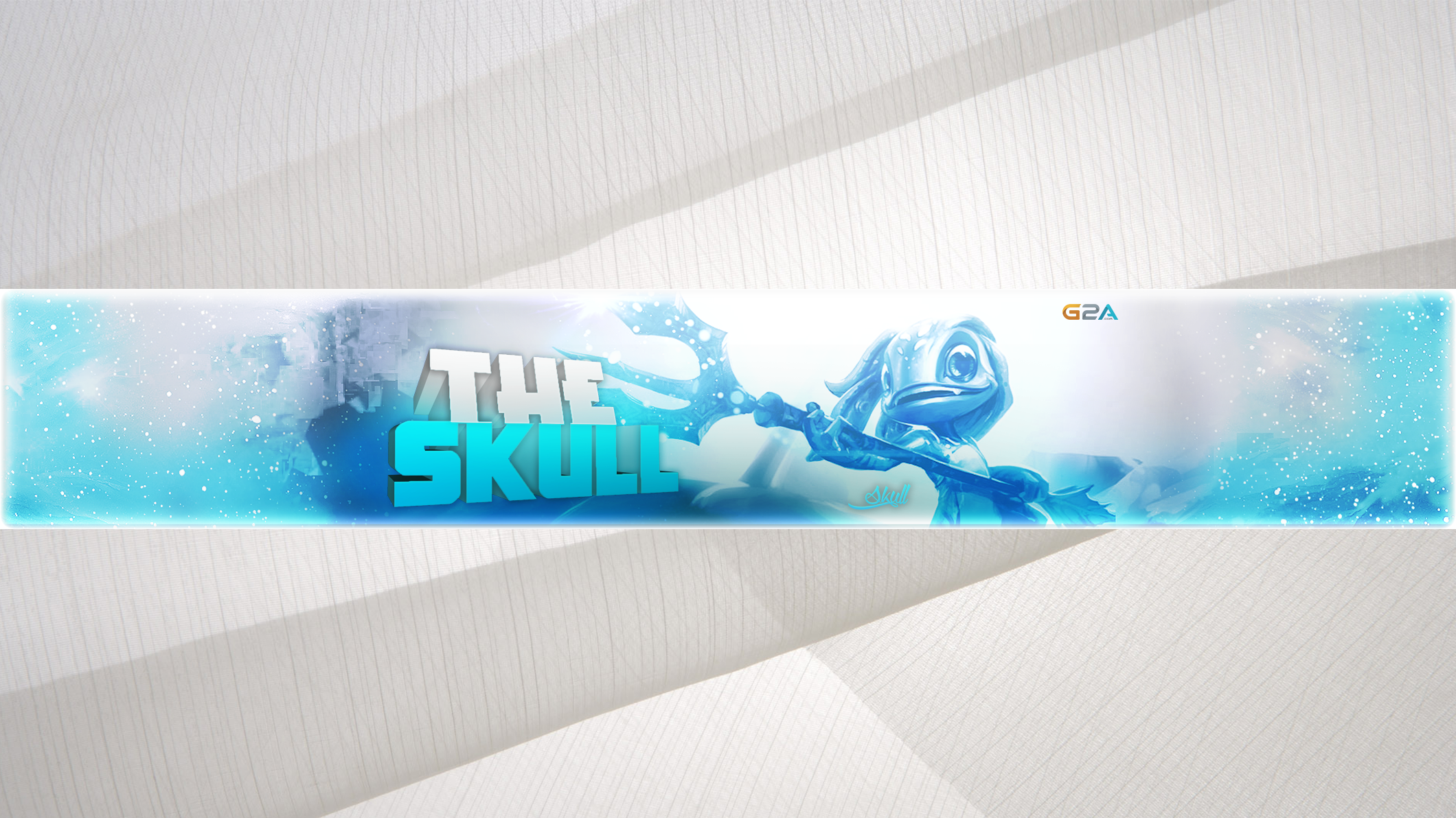 The Skull G2A Banner HD Wallpaper