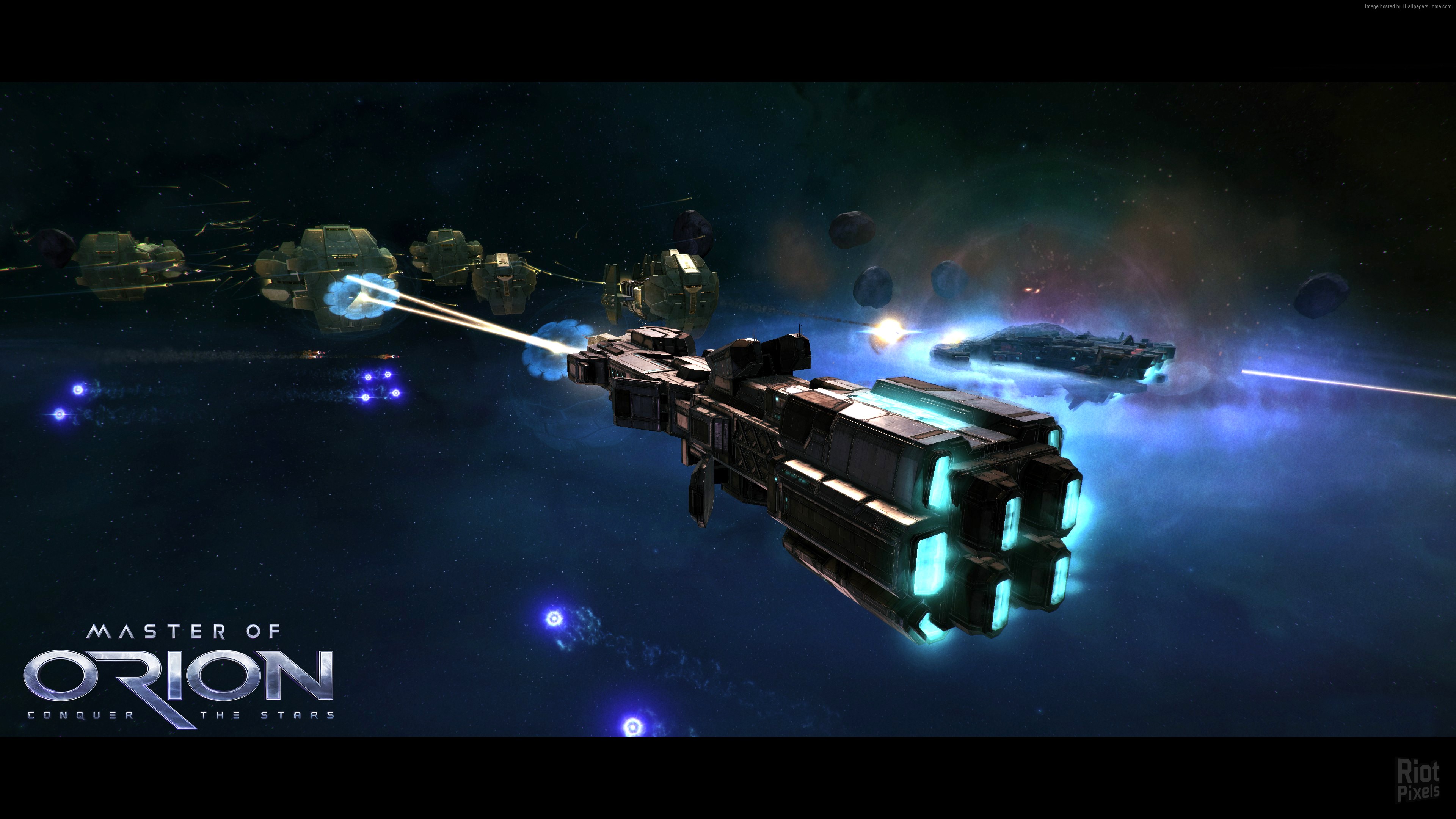 Master of Orion: Conquer the Stars spaceship battle HD Wallpaper