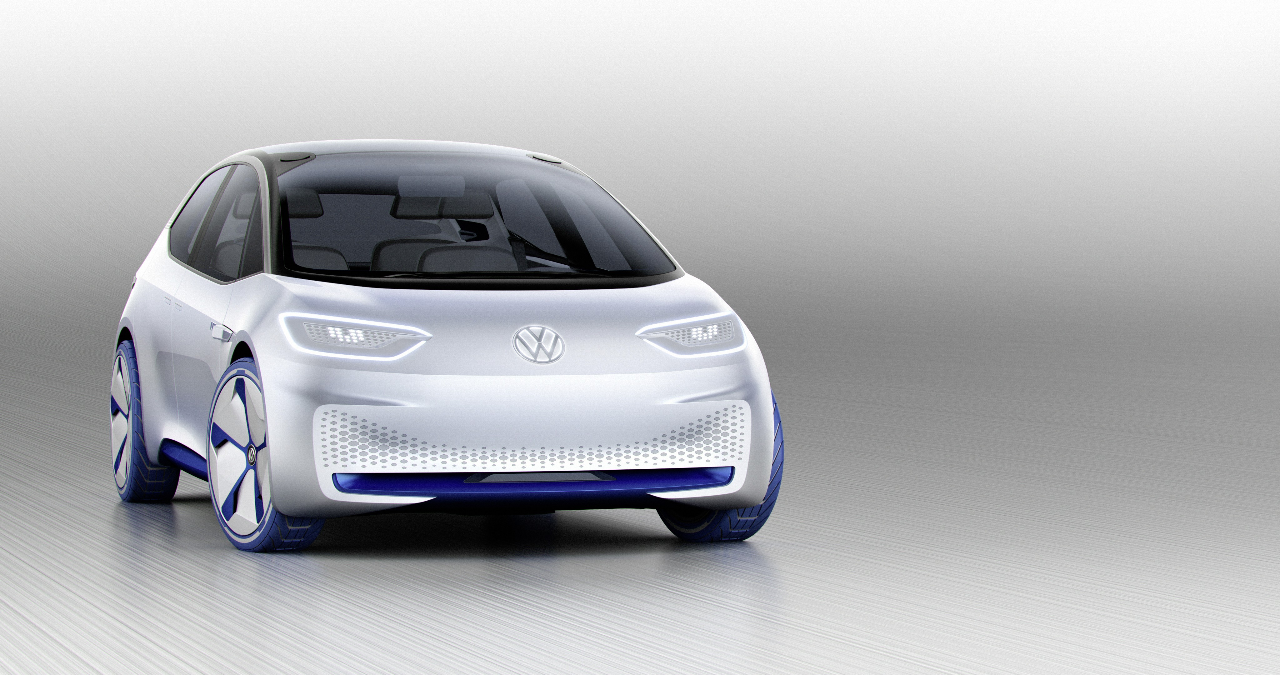 Volkswagen I.D. electric concept car HD Wallpaper