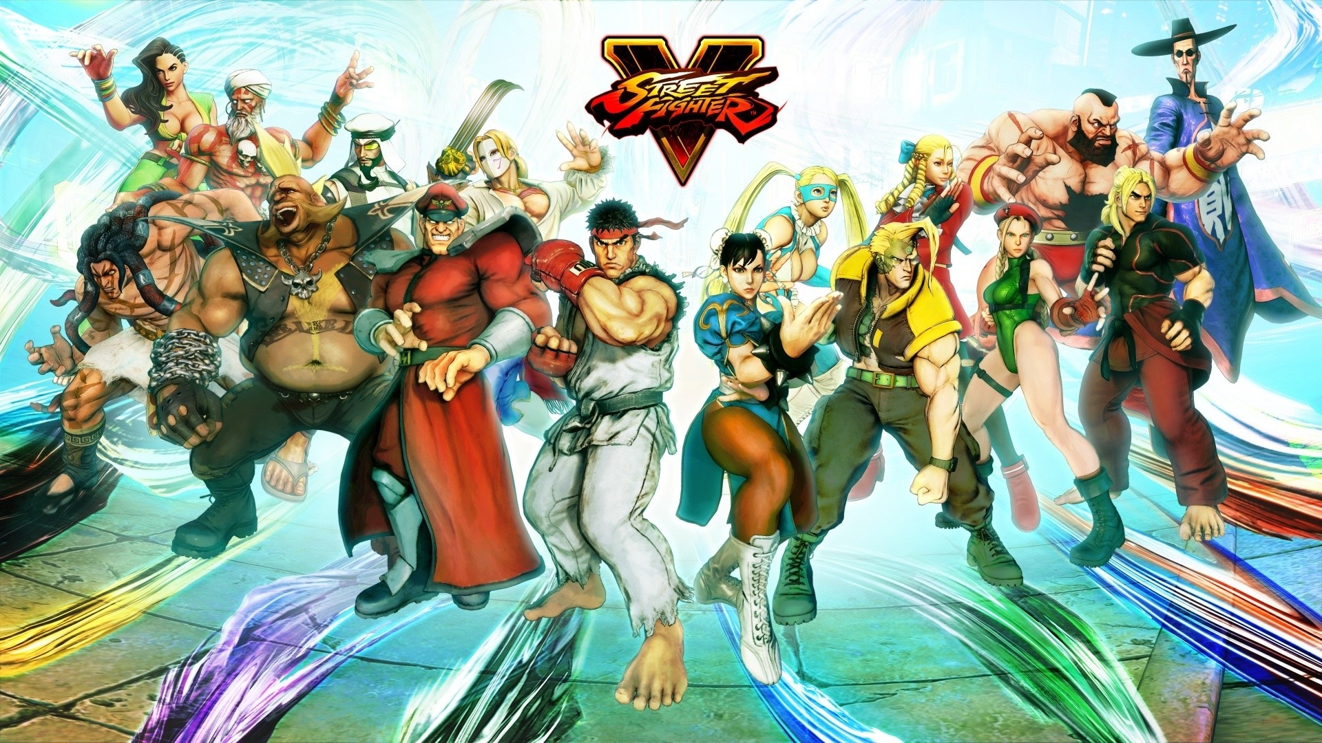 Street Fighter V characters illustration HD Wallpaper