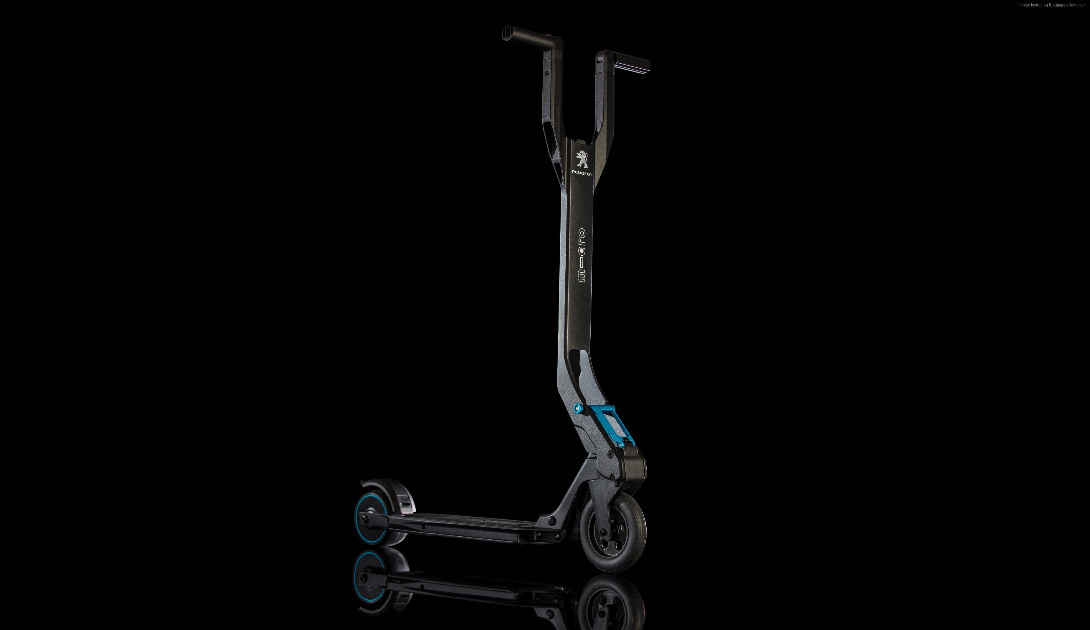 Peugeot E-Kick Electric Scooter HD Wallpaper