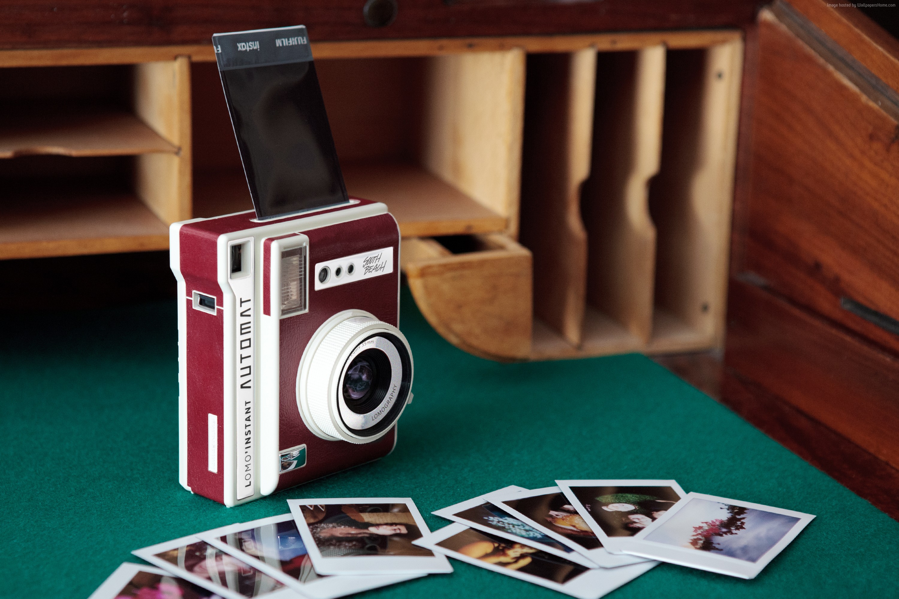 Lomography LomoInstant Automat camera with instant prints HD Wallpaper