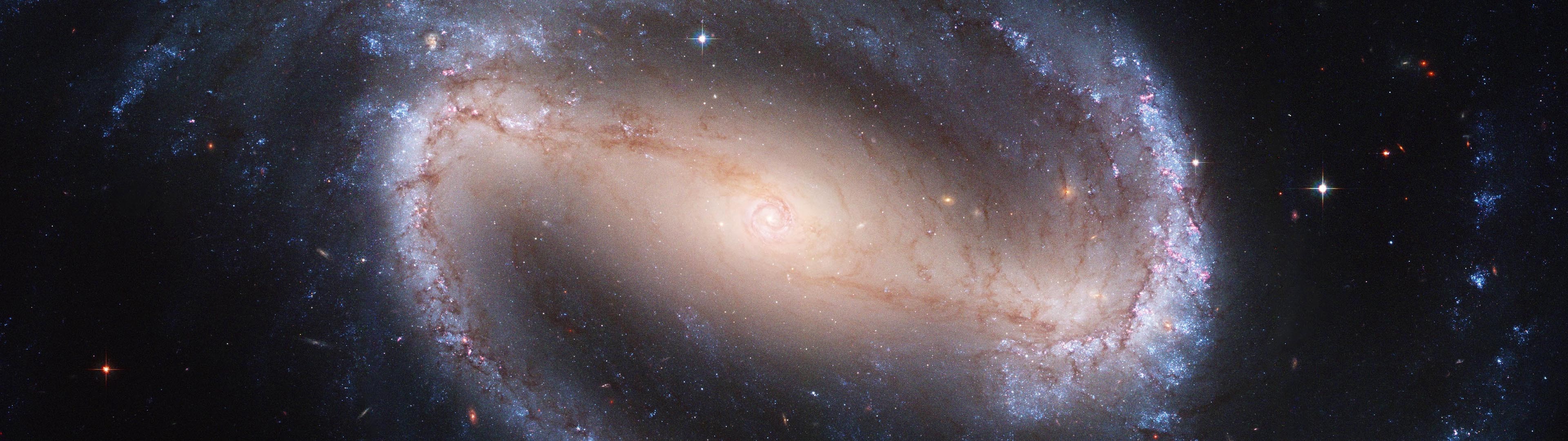 NGC 1300 Barred Spiral Galaxy HD Wallpaper
