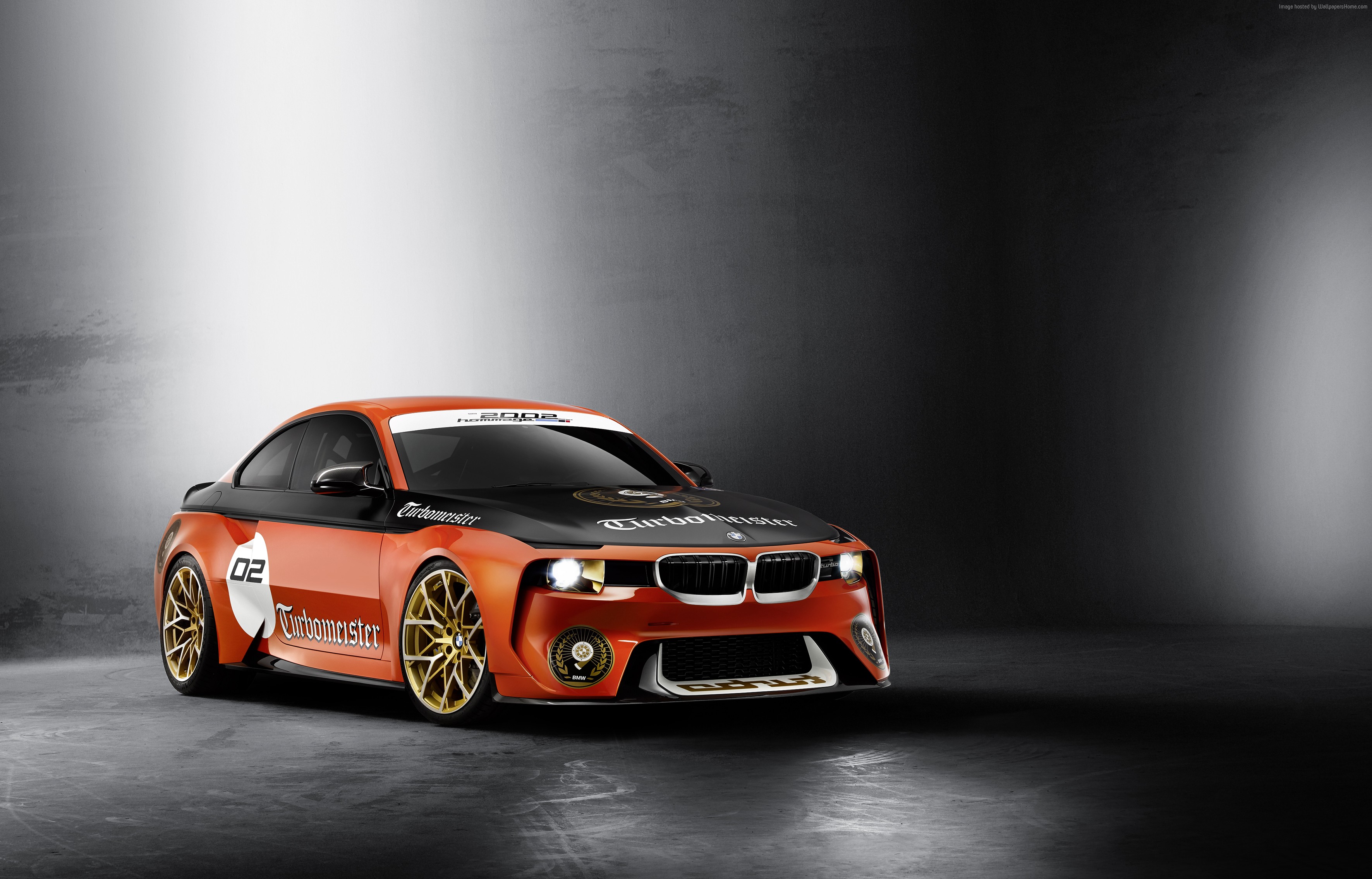 BMW 2002 Hommage Concept car at Pebble Beach HD Wallpaper