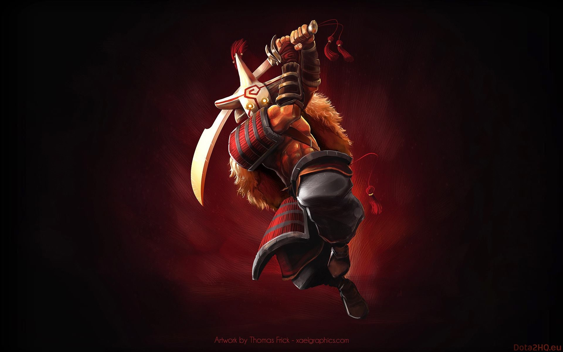 Juggernaut from Dota 2 HD Wallpaper