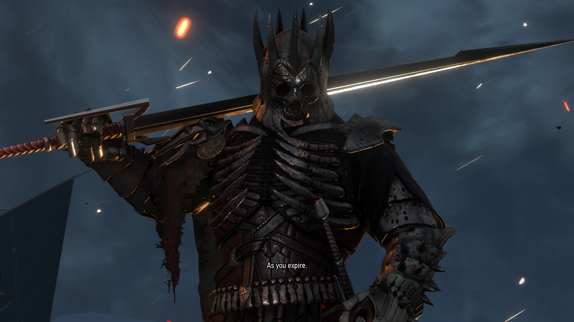 Eredin from The Witcher 3: Wild Hunt holding a sword HD Wallpaper