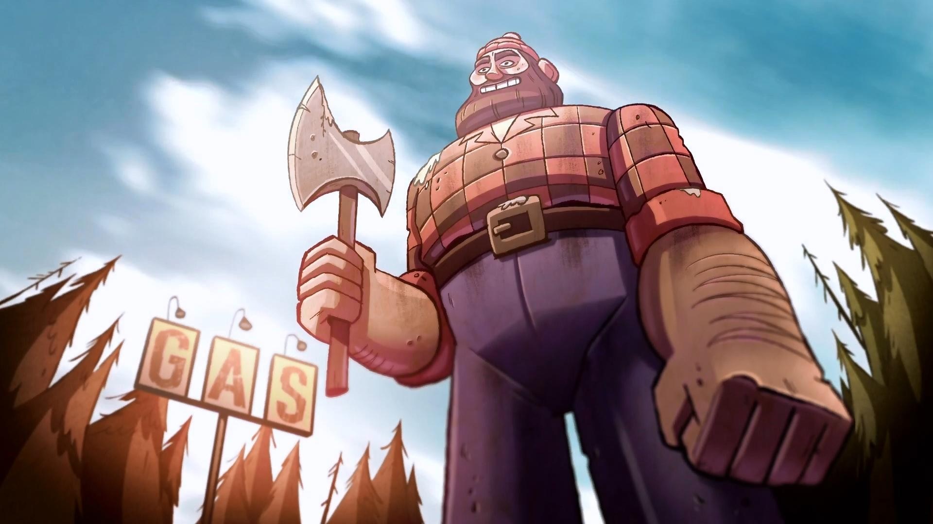 The Man from the Mystery Shack from Gravity Falls HD Wallpaper