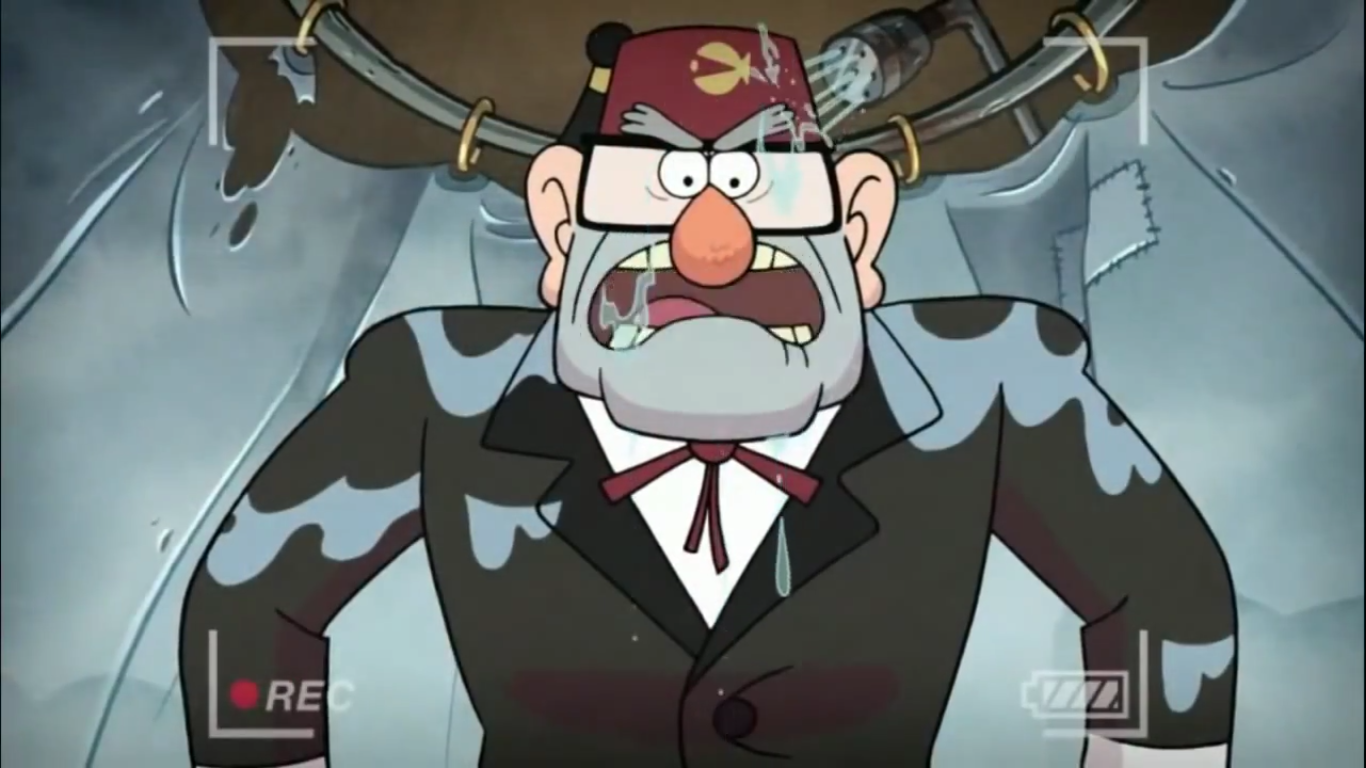 Stanford Pines from Gravity Falls HD Wallpaper