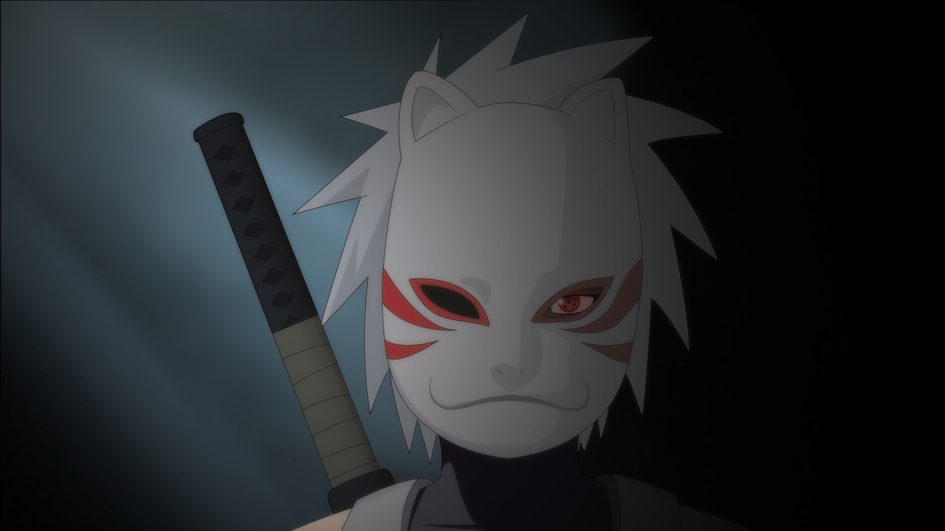 Kakashi Hatake from Naruto wearing a mask HD Wallpaper