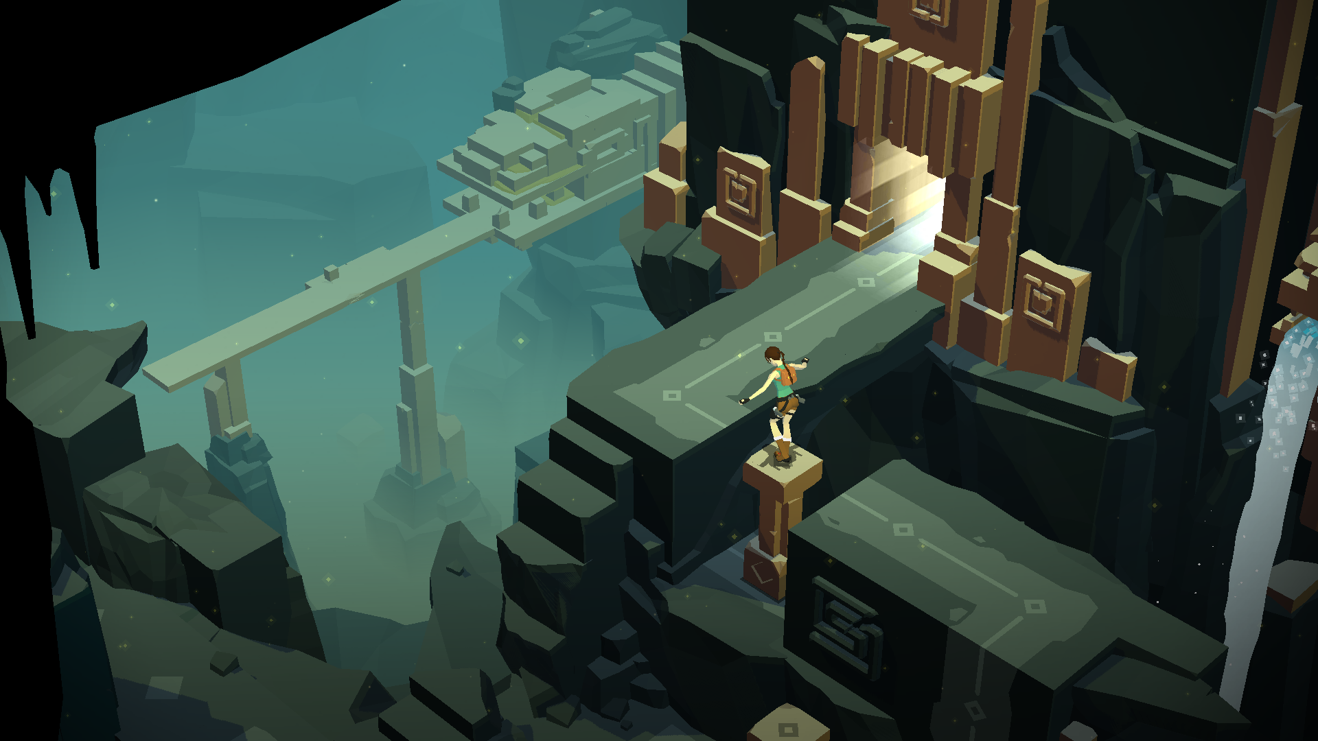 Lara Croft GO HD Wallpaper