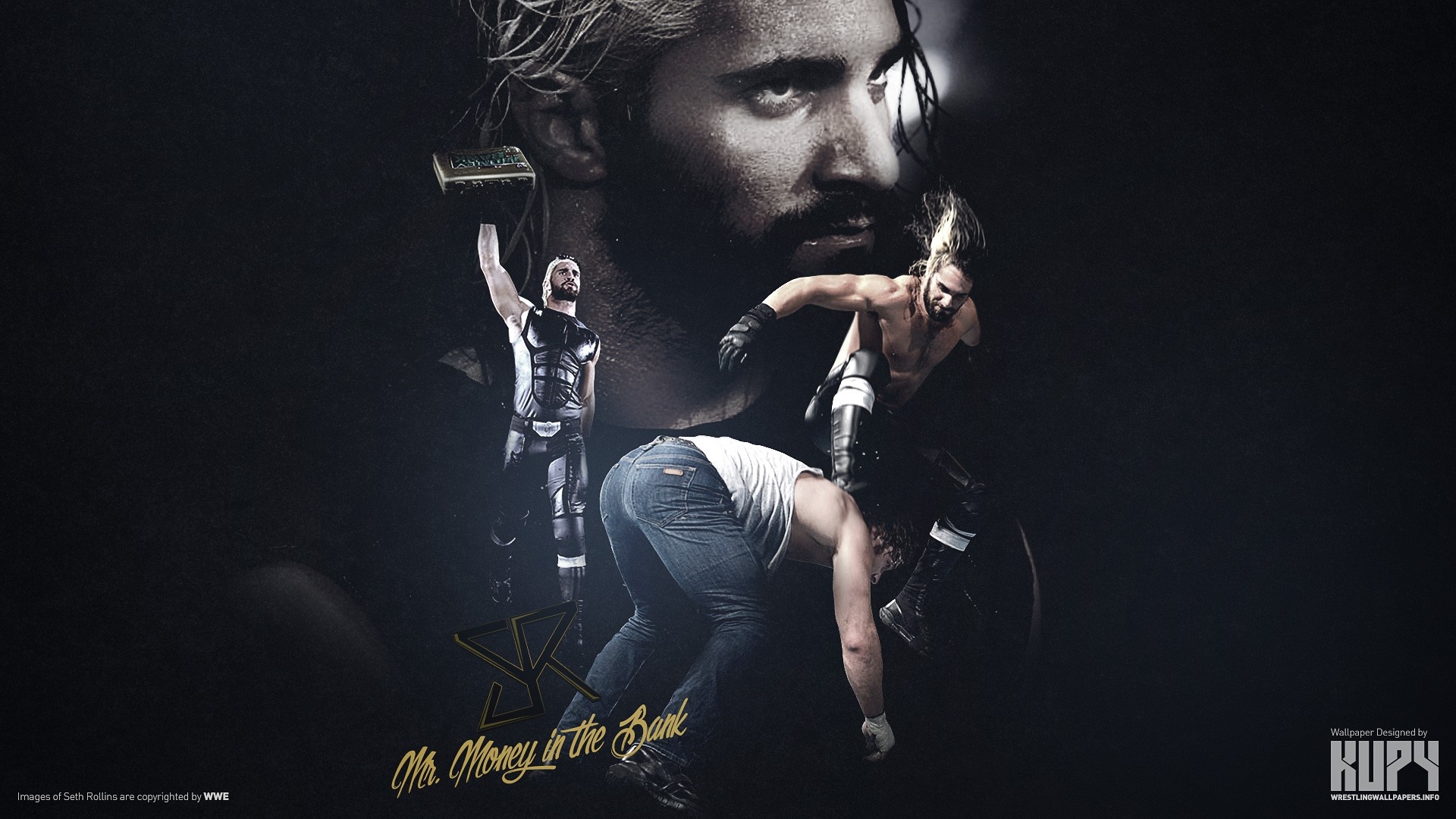 Seth Rollins Mr. Money in the Bank WWE HD Wallpaper