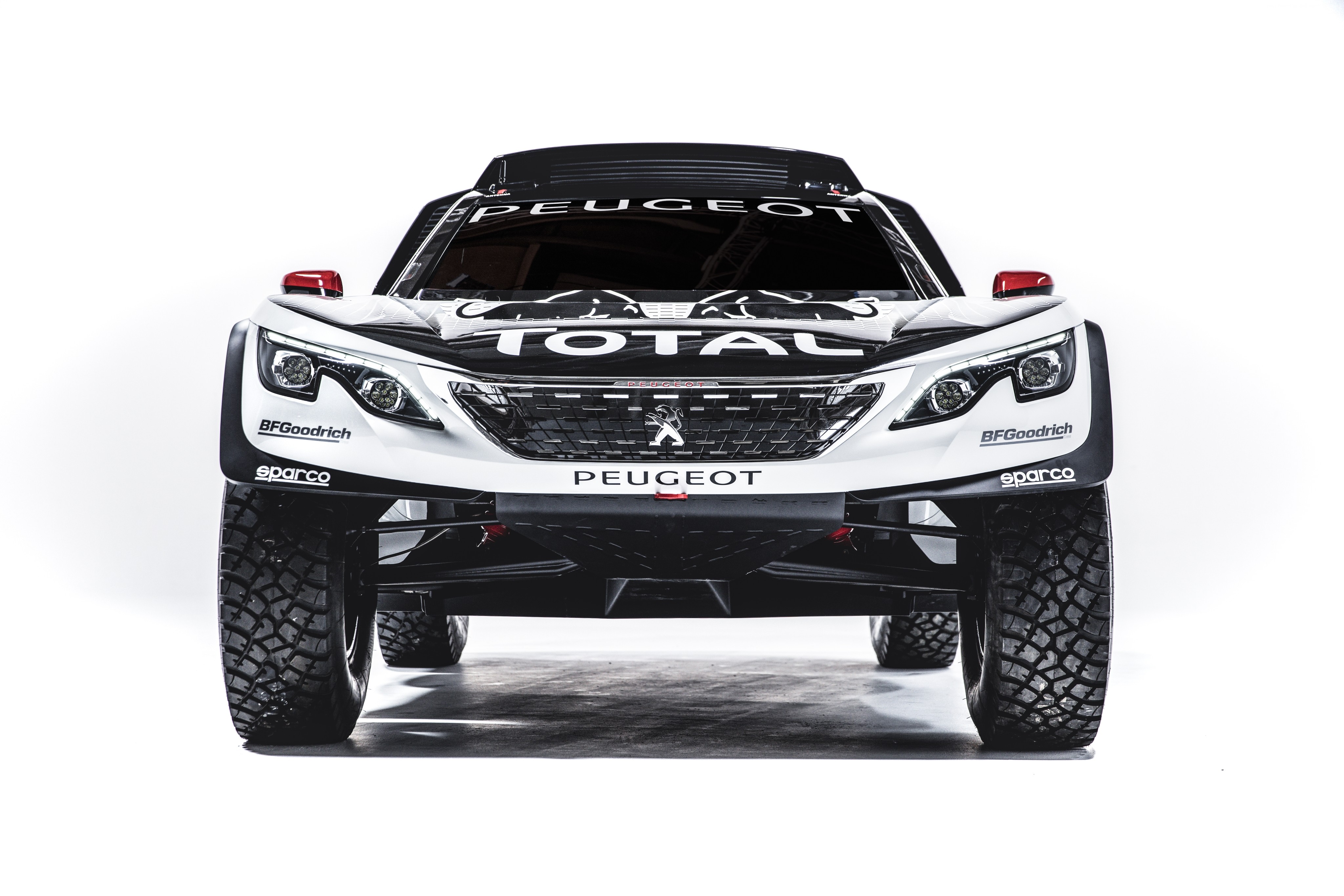 Peugeot 3008 DKR rally car HD Wallpaper