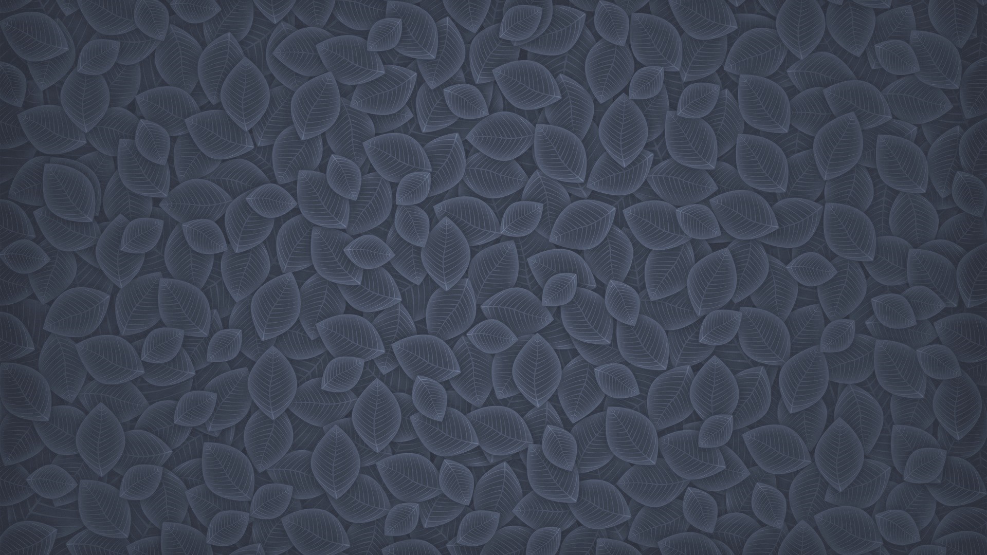 Dark blue leaf pattern texture HD Wallpaper