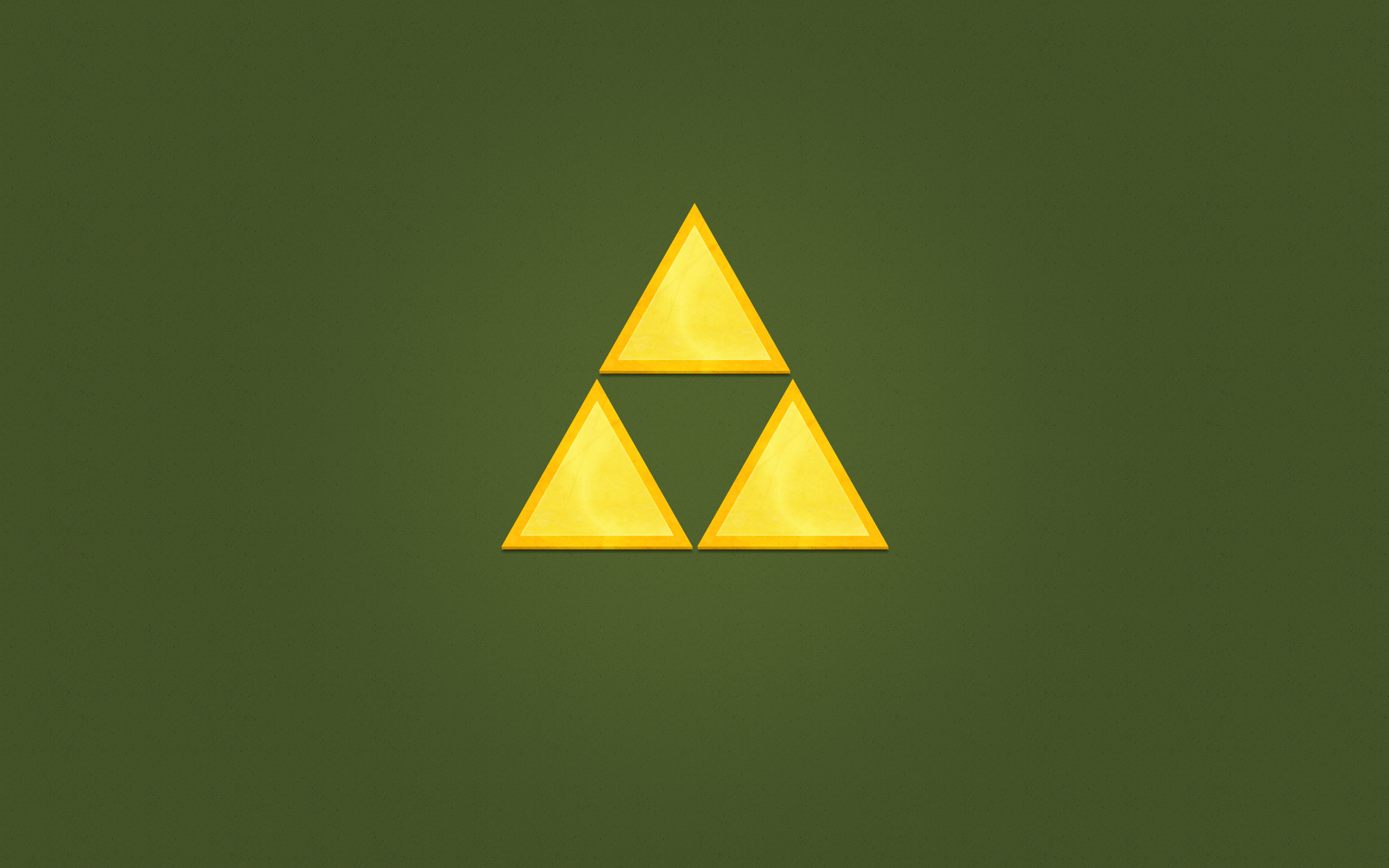 The Triforce from The Legend of Zelda HD Wallpaper