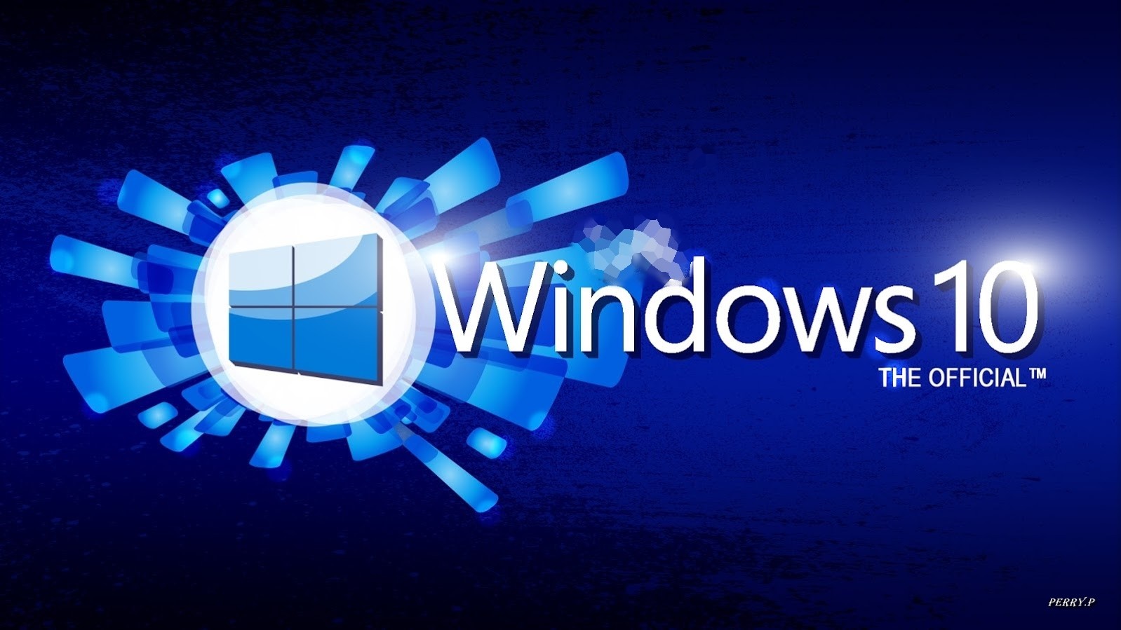 Windows 10 The Official Logo HD Wallpaper