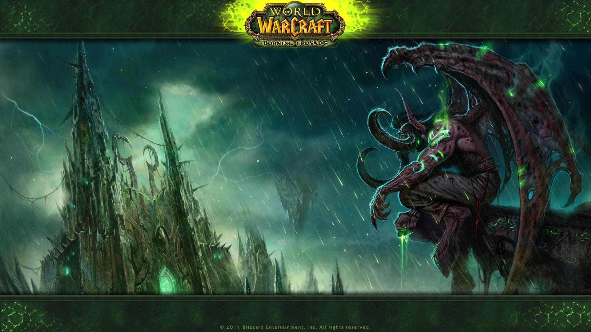 Illidan Stormrage from World of Warcraft: The Burning Crusade HD Wallpaper