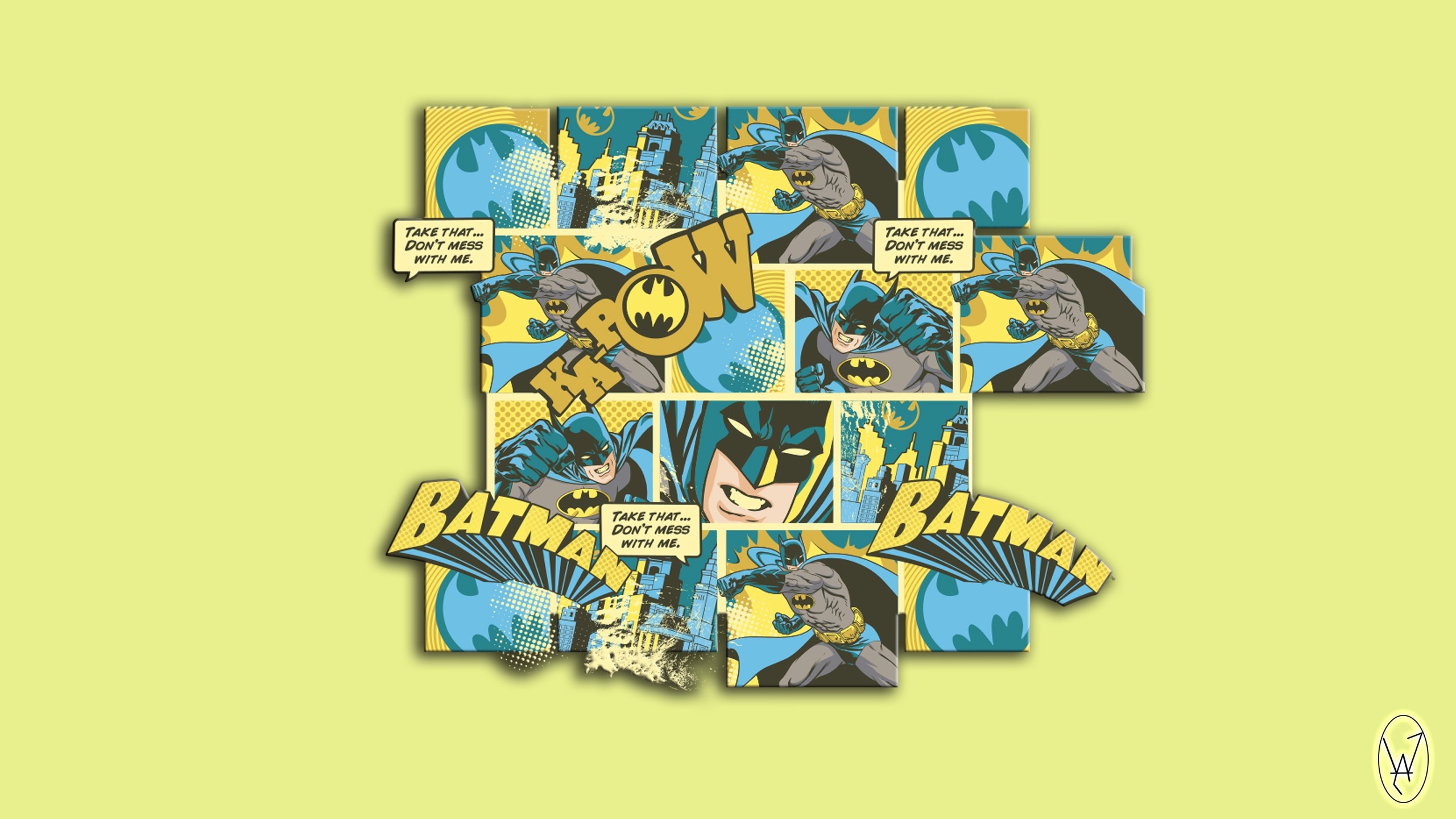 Batman comic panels with text HD Wallpaper