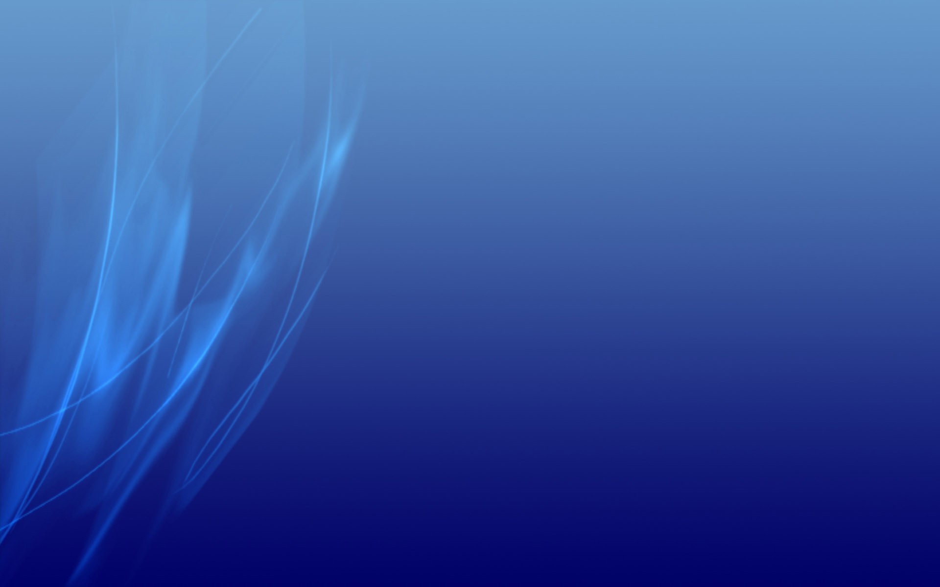 Abstract blue light streaks on a gradient background HD Wallpaper