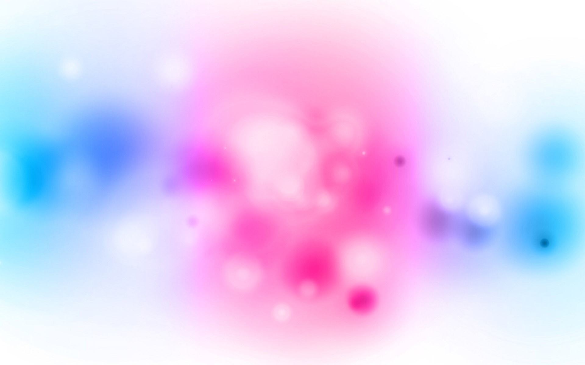 Abstract colorful bokeh circles with pink and blue hues HD Wallpaper