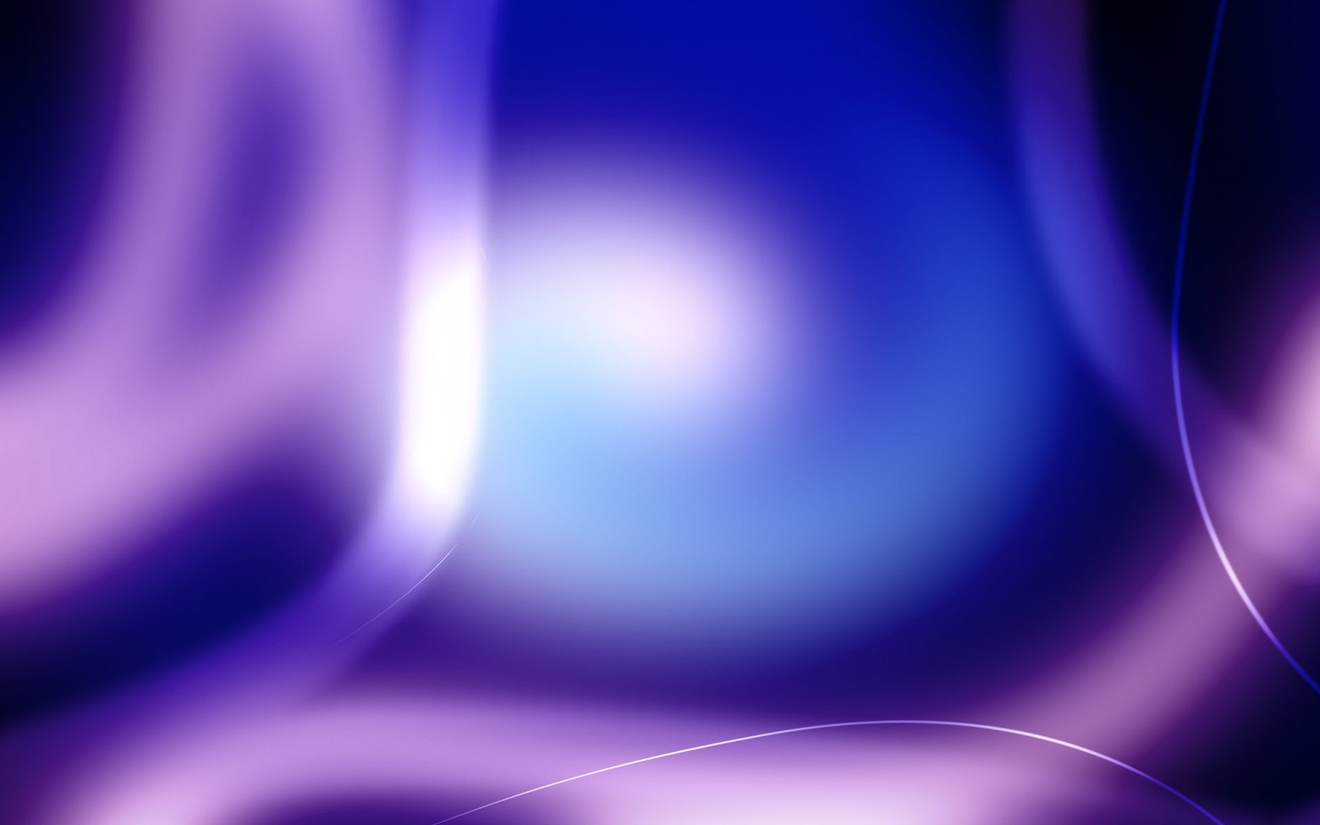 Abstract purple and blue light streaks HD Wallpaper