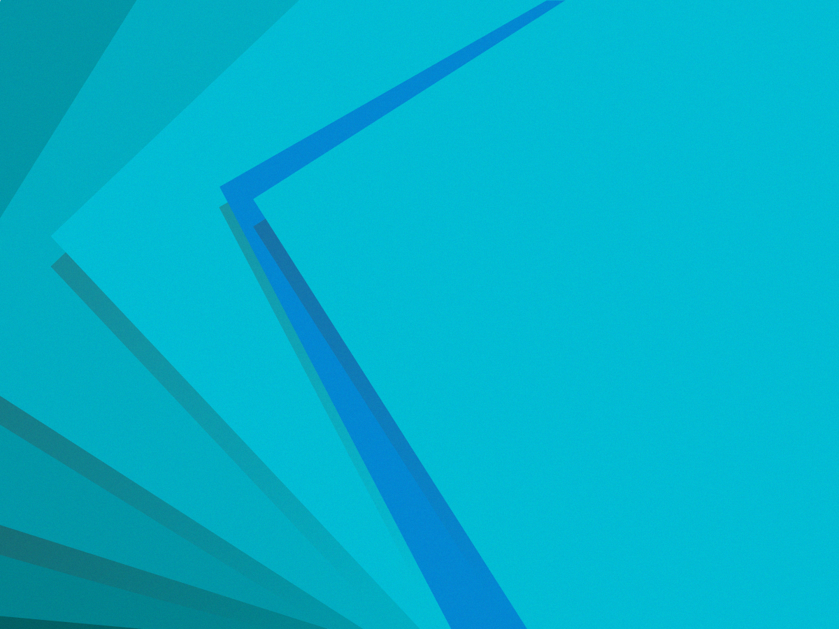 Abstract blue shapes overlapping with shadows HD Wallpaper