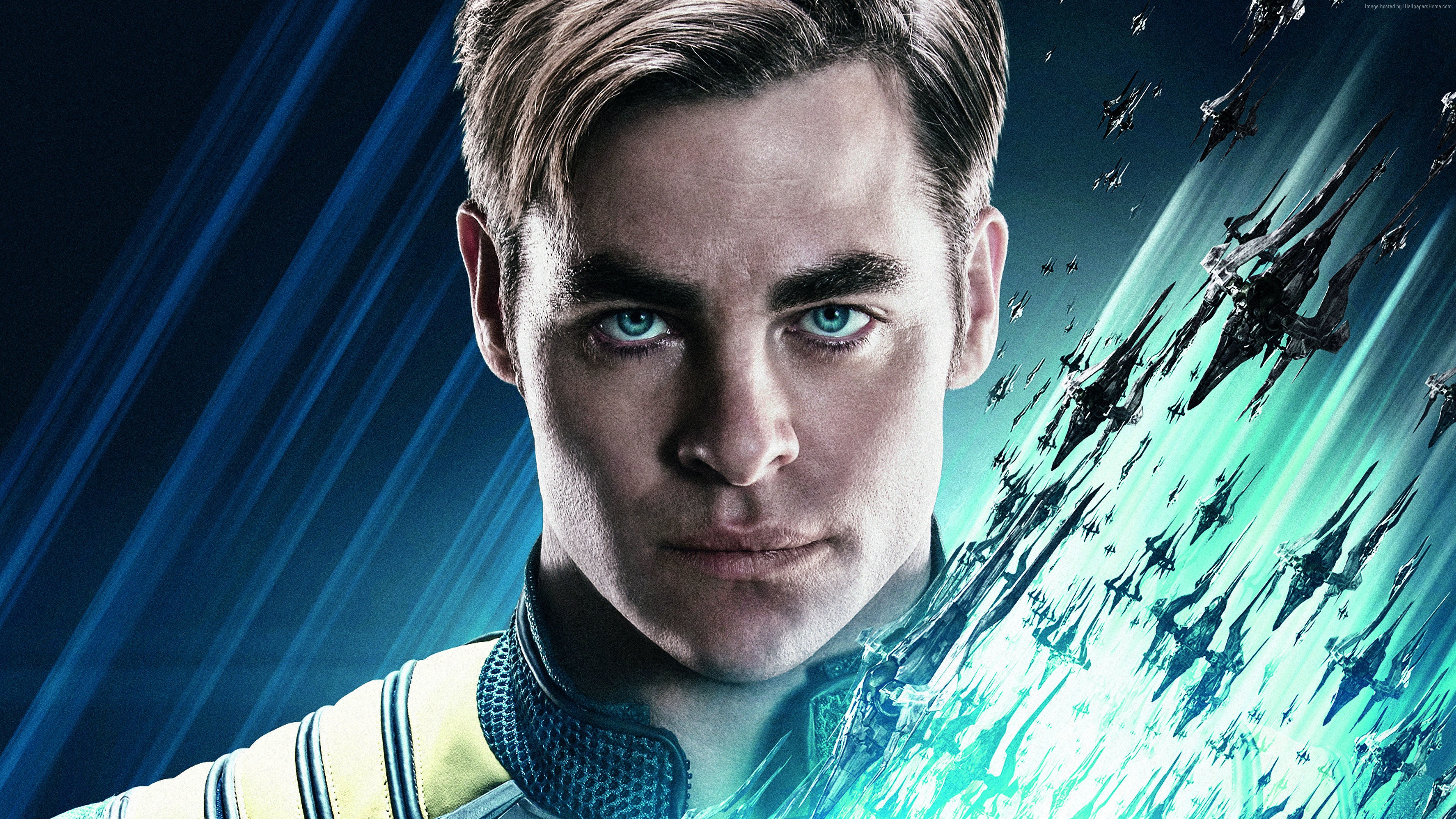 Chris Pine as Captain Kirk in Star Trek Beyond HD Wallpaper