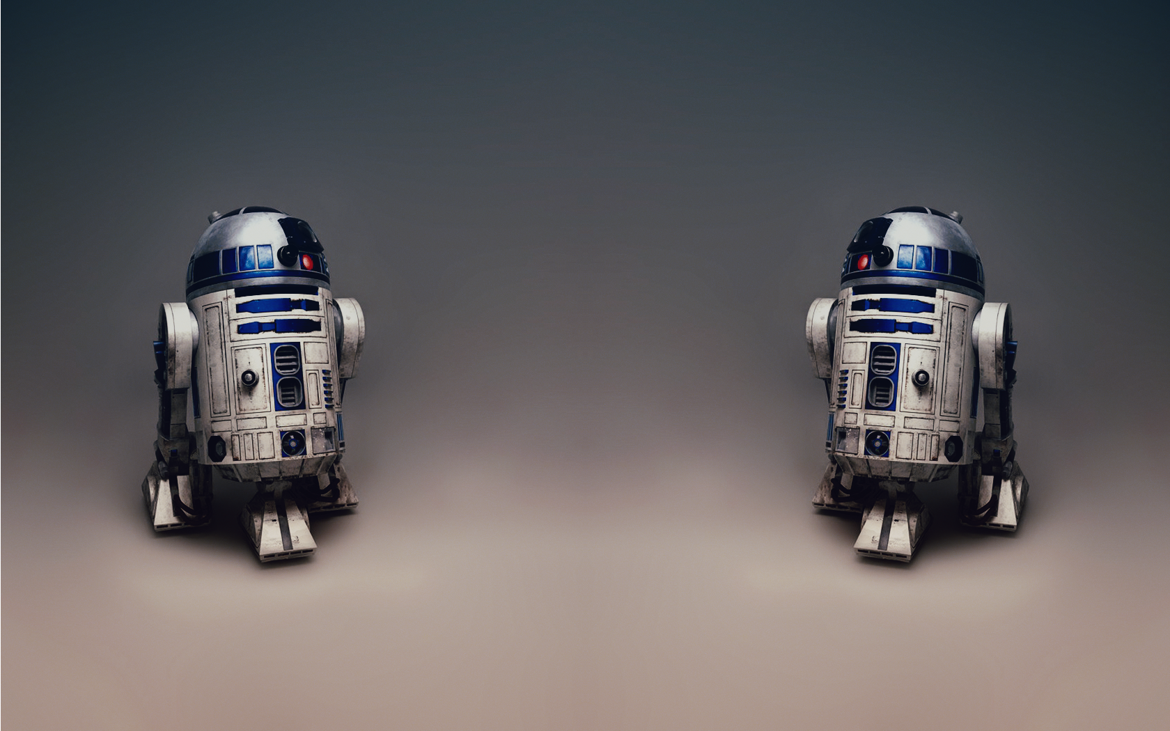 Two R2-D2 droids from Star Wars HD Wallpaper