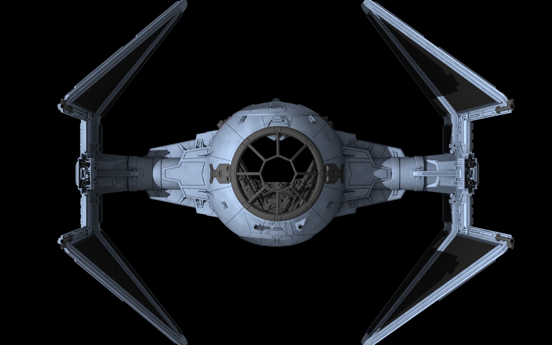 Star Wars TIE Interceptor spaceship HD Wallpaper