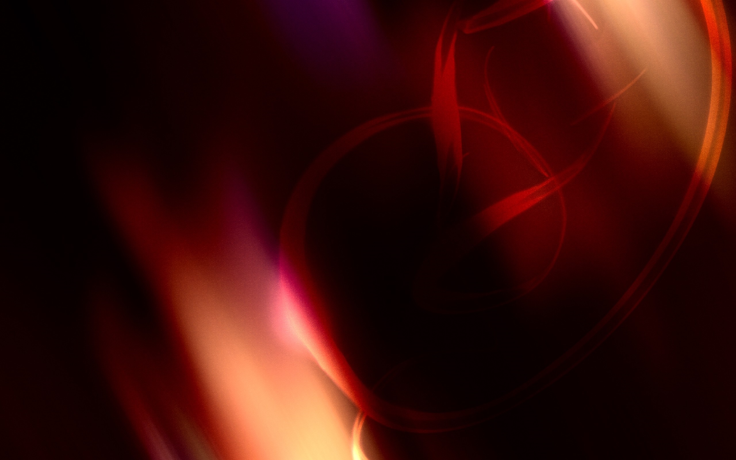 Abstract red light swirls HD Wallpaper