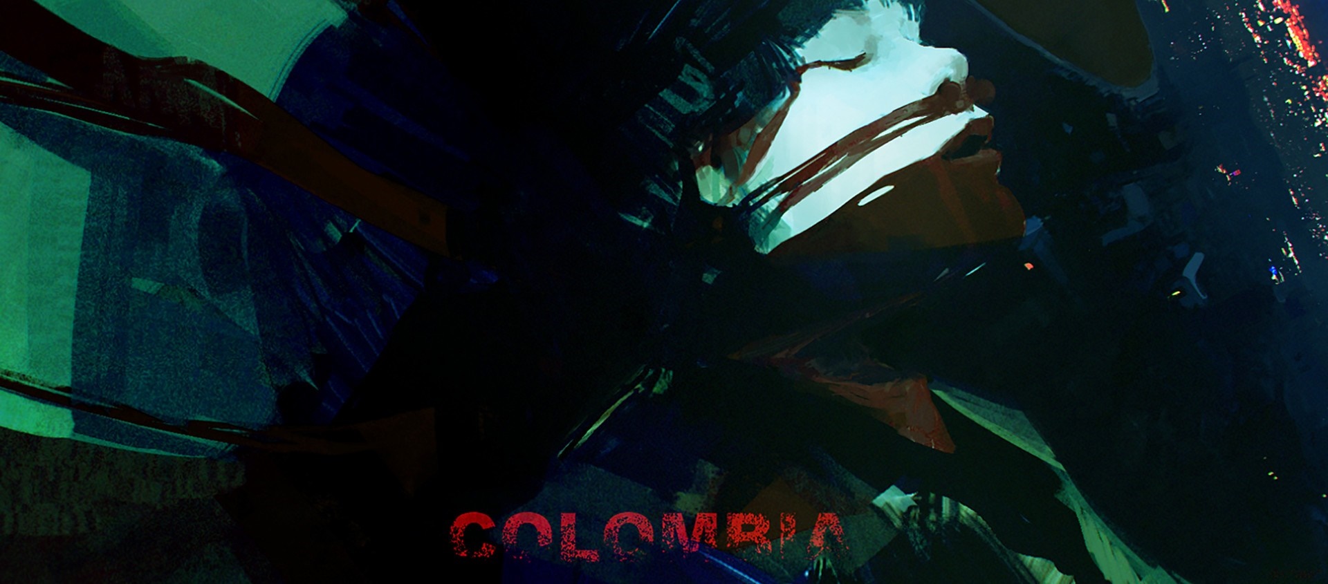 Alexander Mandradjiev, Colombia, abstract art HD Wallpaper