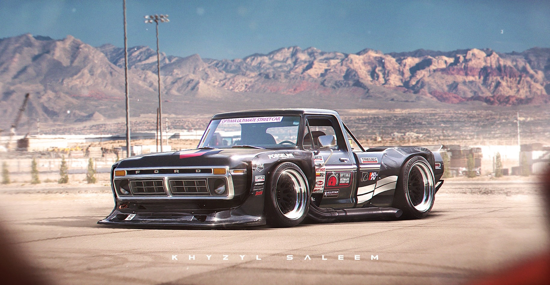 Ford F-150 Race Truck by Khyzyl Saleem HD Wallpaper