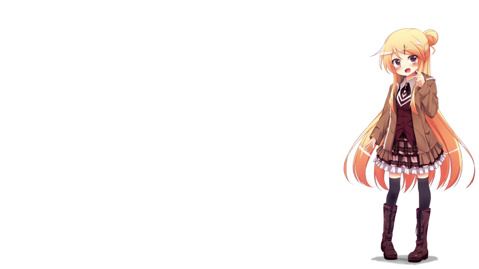 Kujou Karen from Kin Iro Mosaic HD Wallpaper