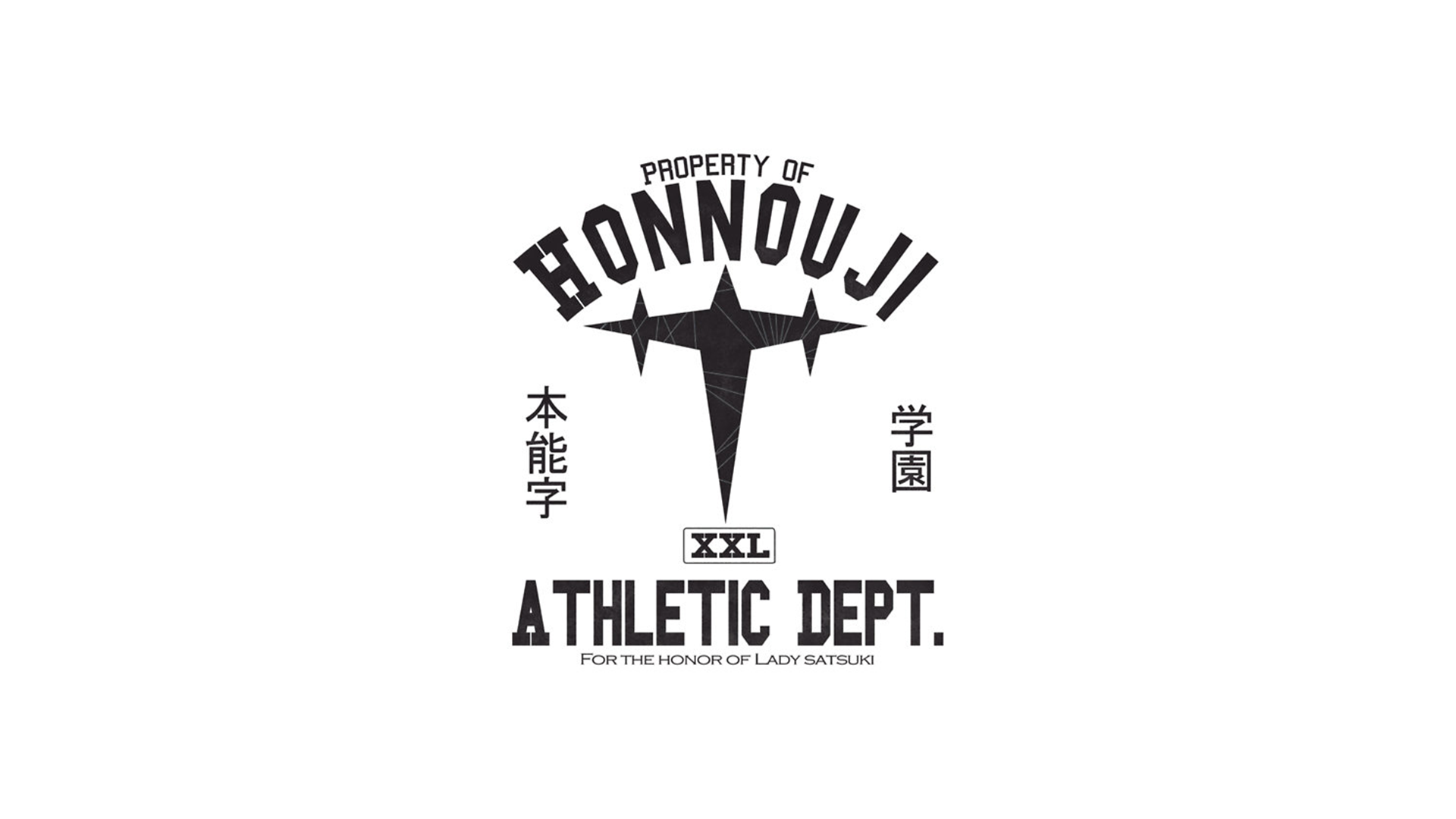 Honnoji Athletic Dept. Logo from Kill la Kill HD Wallpaper