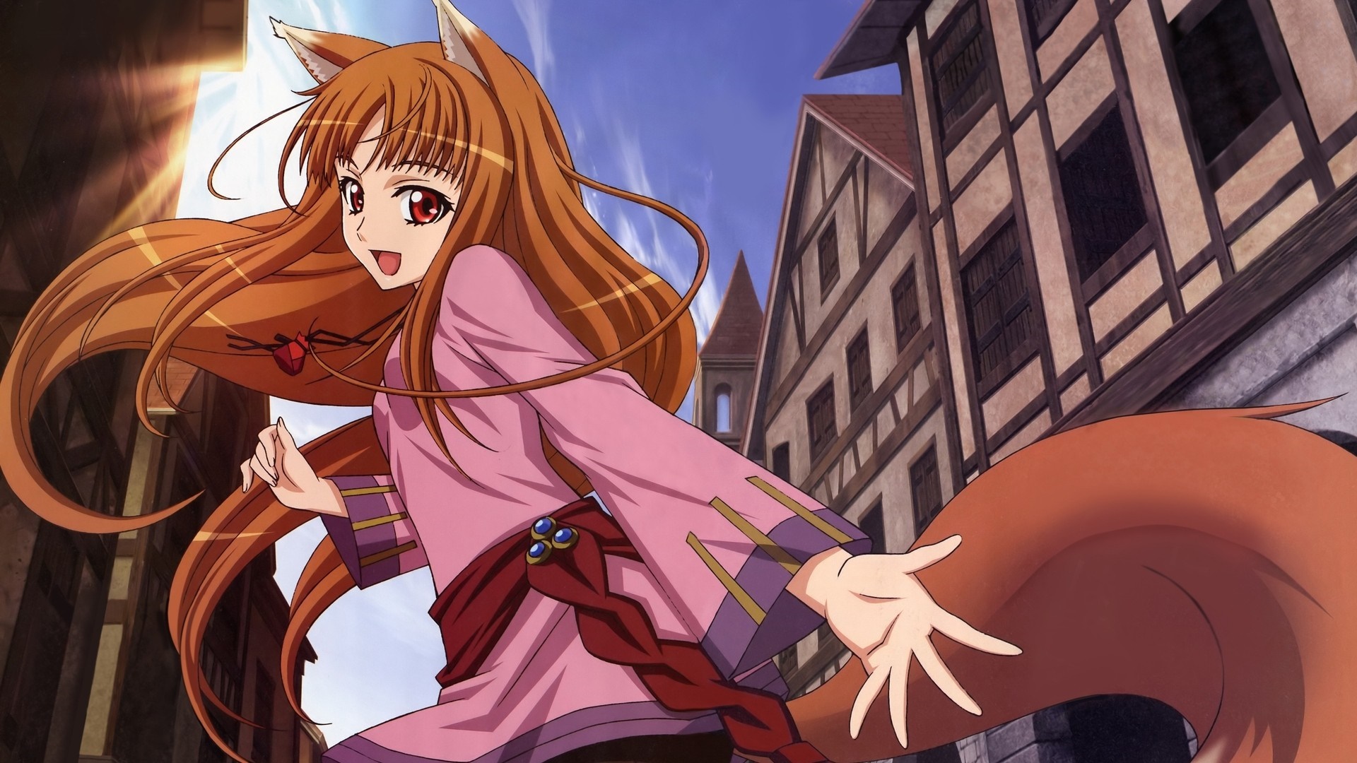 Holo from Spice and Wolf HD Wallpaper
