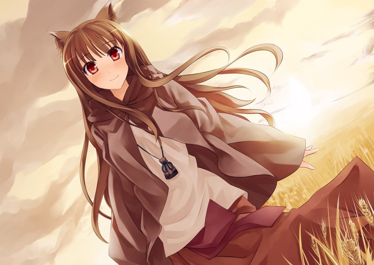 Holo from Spice and Wolf HD Wallpaper